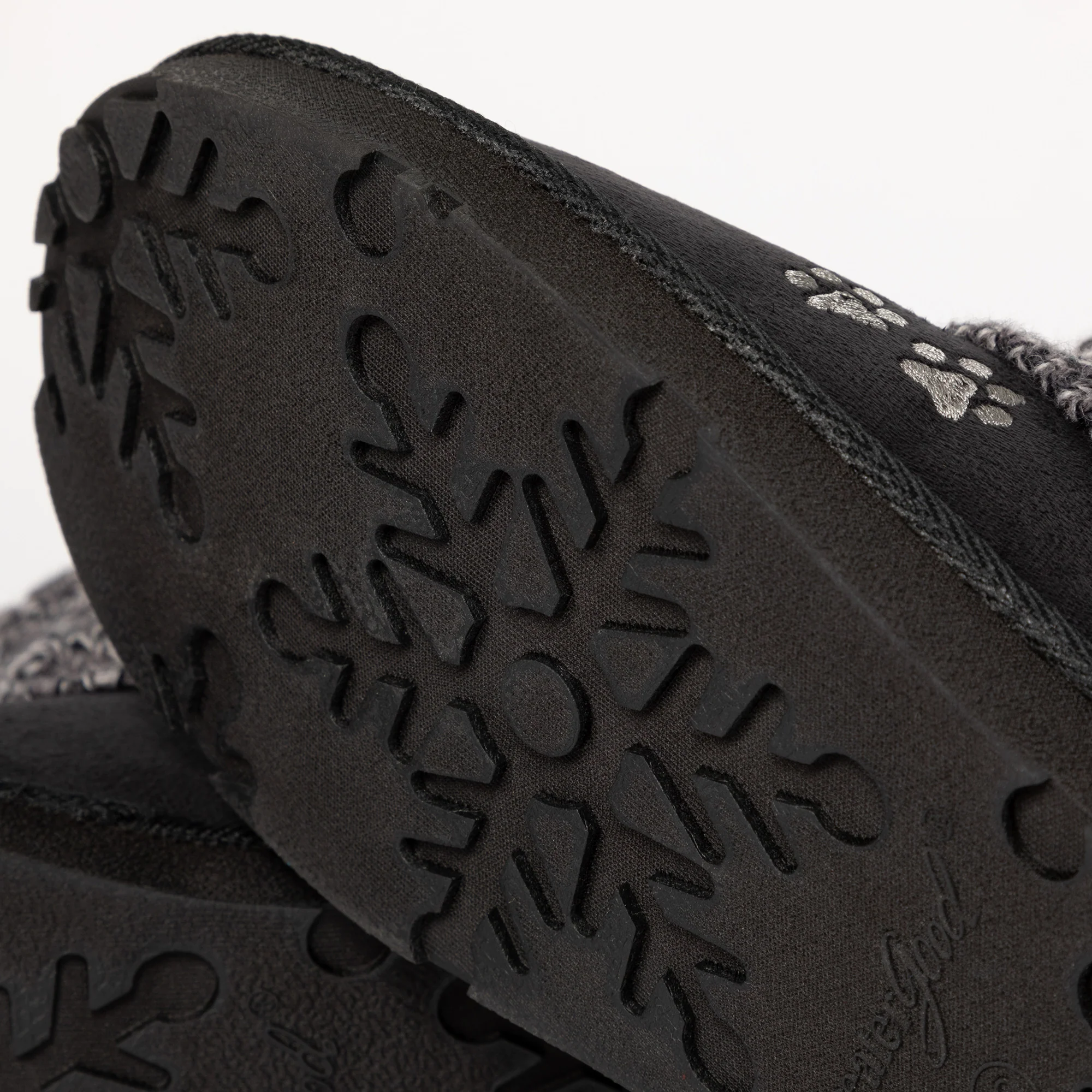 Paw Print Cozy Knitted Ankle Boots - Image 7