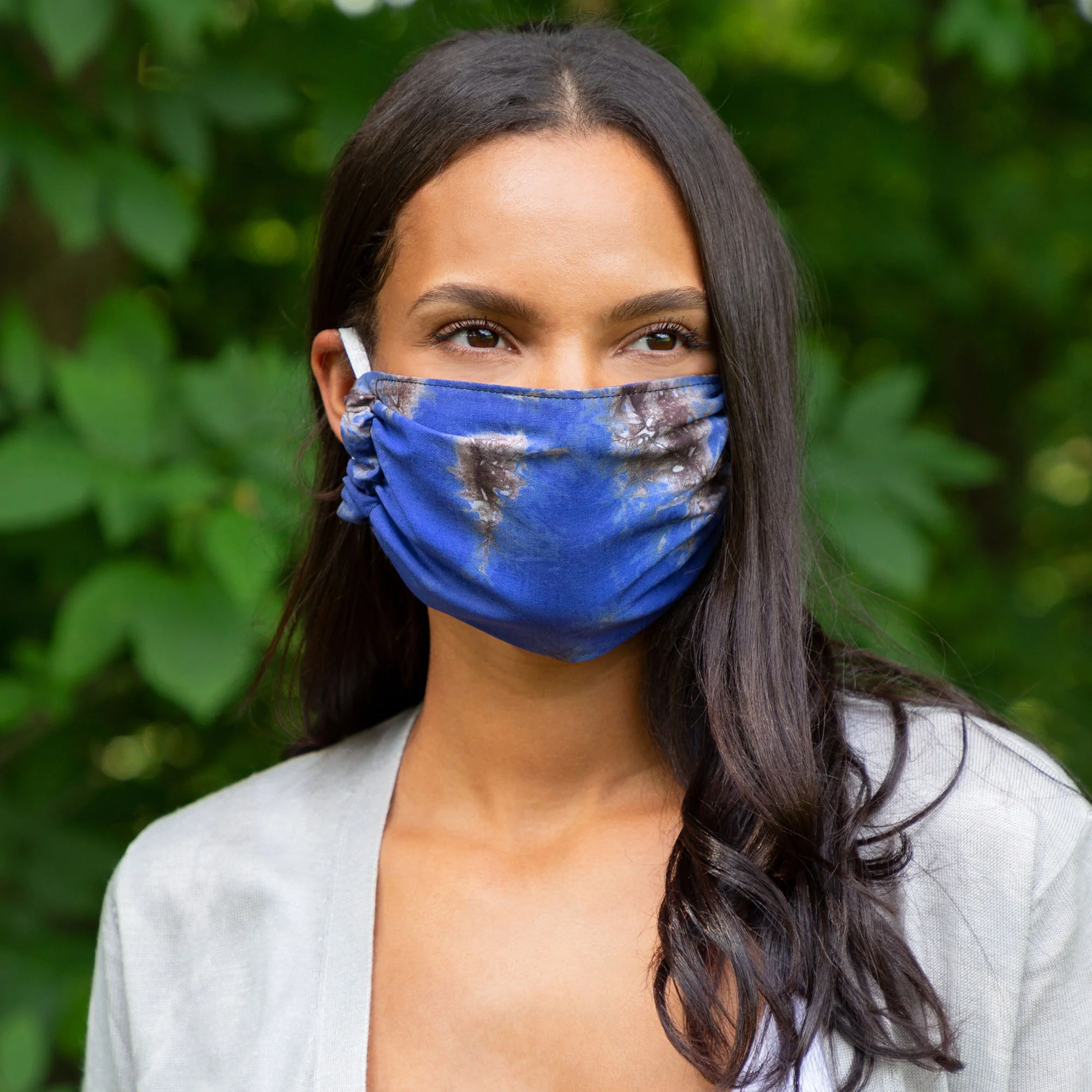 Patterned Fair Trade Cloth Face Mask - Image 2