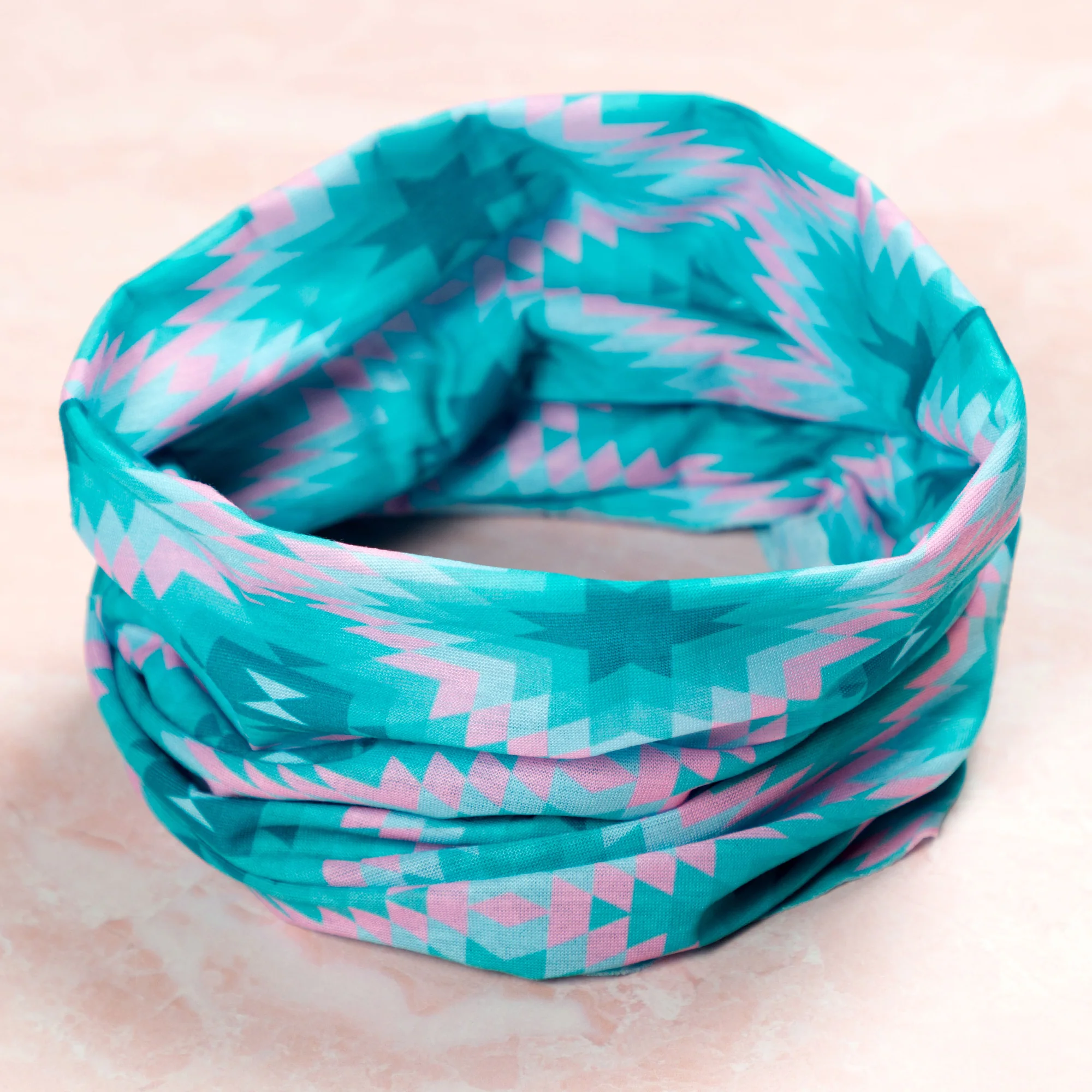 Colorful Print Lightweight Neck Warmer - Image 7
