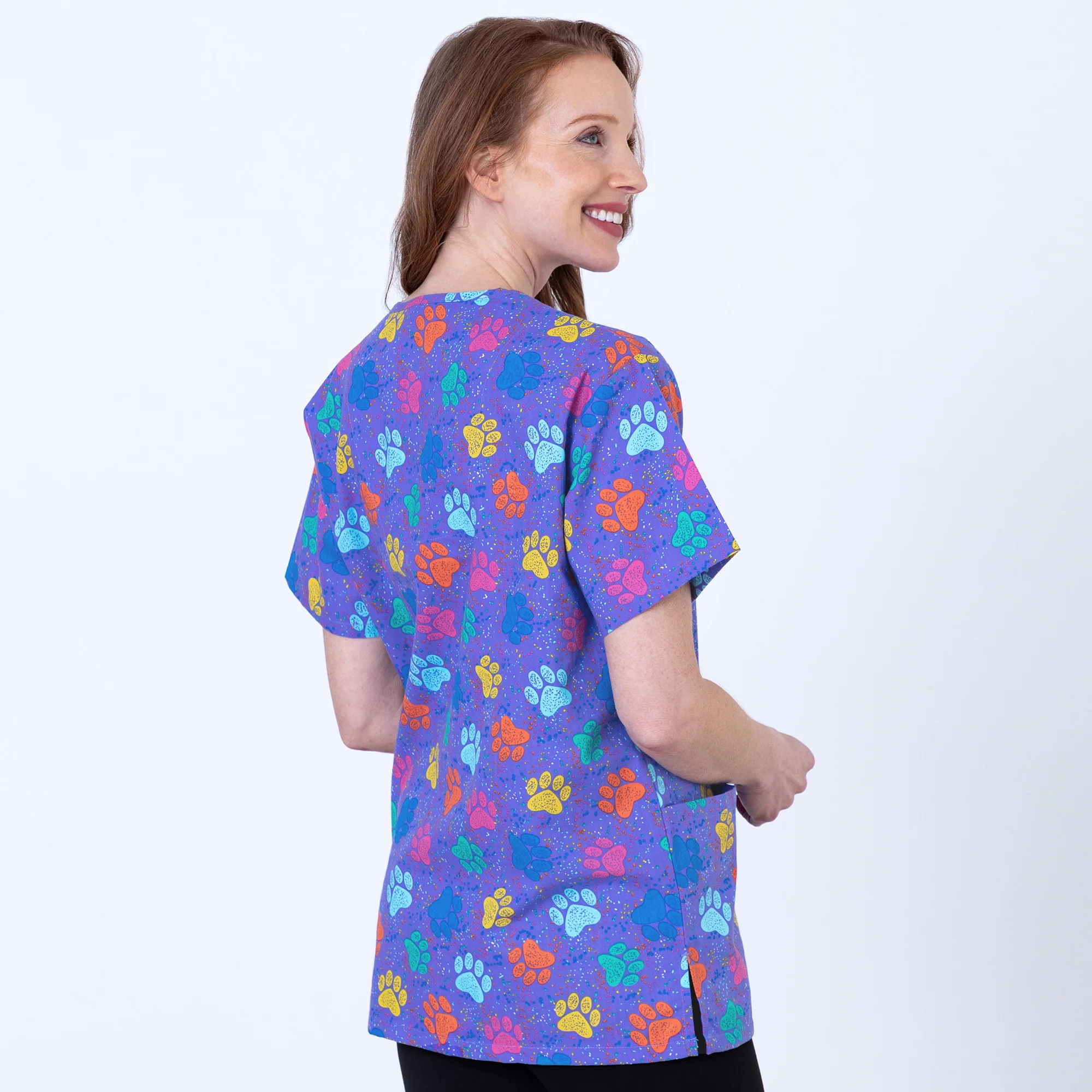 Pawsitivley Lovely Scrub Top - Image 6