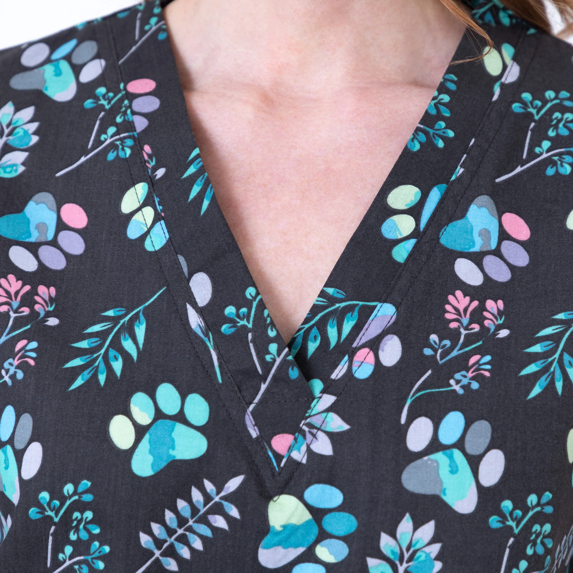 Pawsitivley Lovely Scrub Top - Image 7