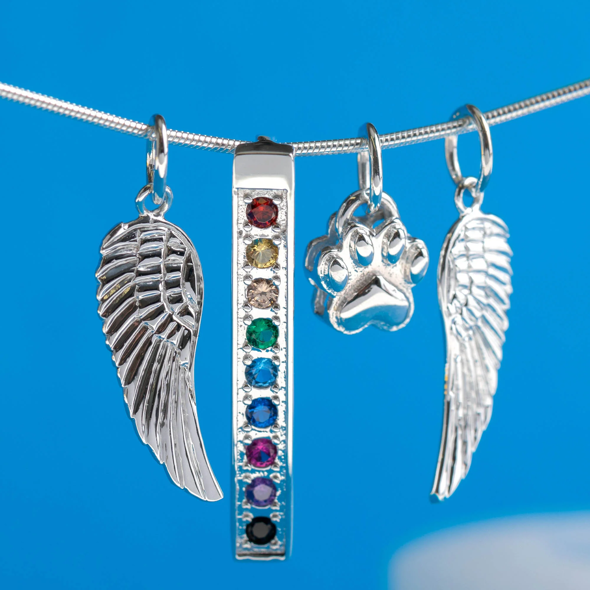 Rainbow Bridge Sterling Necklace - Image 2