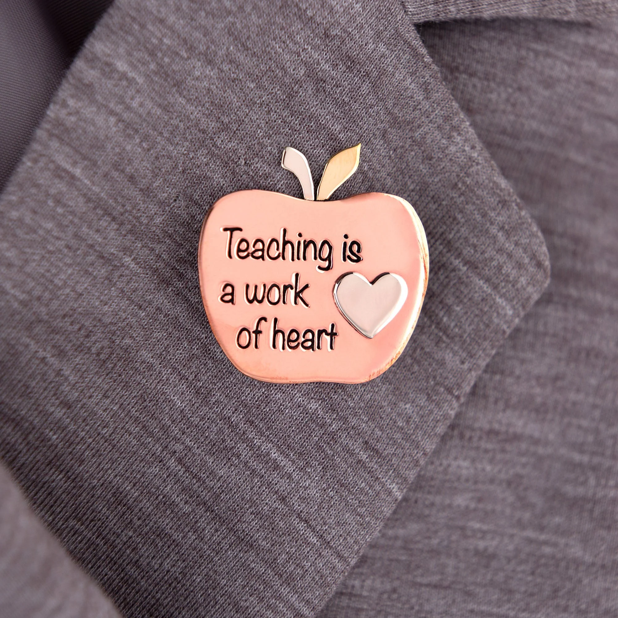 Work of Heart Teacher Appreciation Pin - Image 6