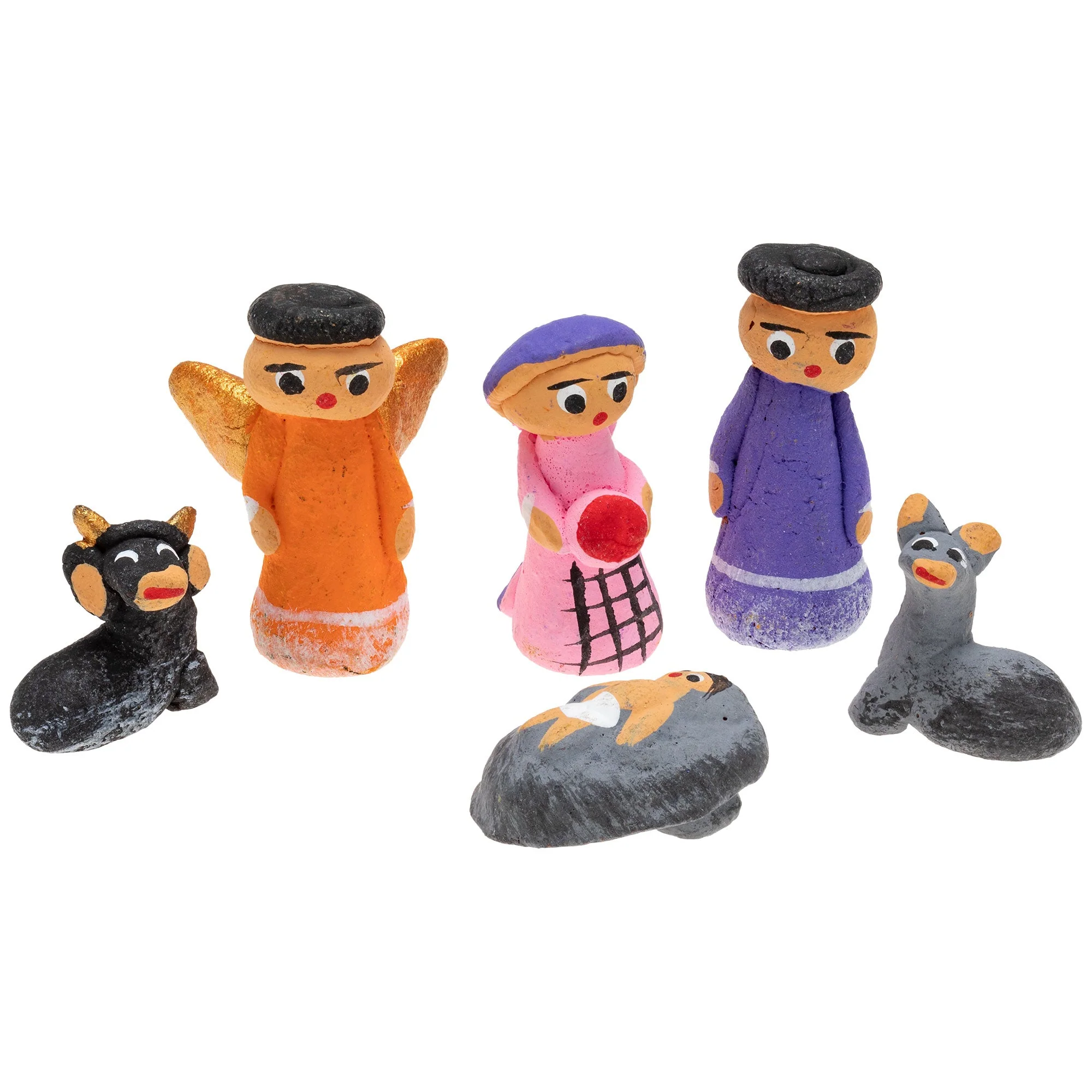 Guatemalan Mini Nativity in a Box - Image 3