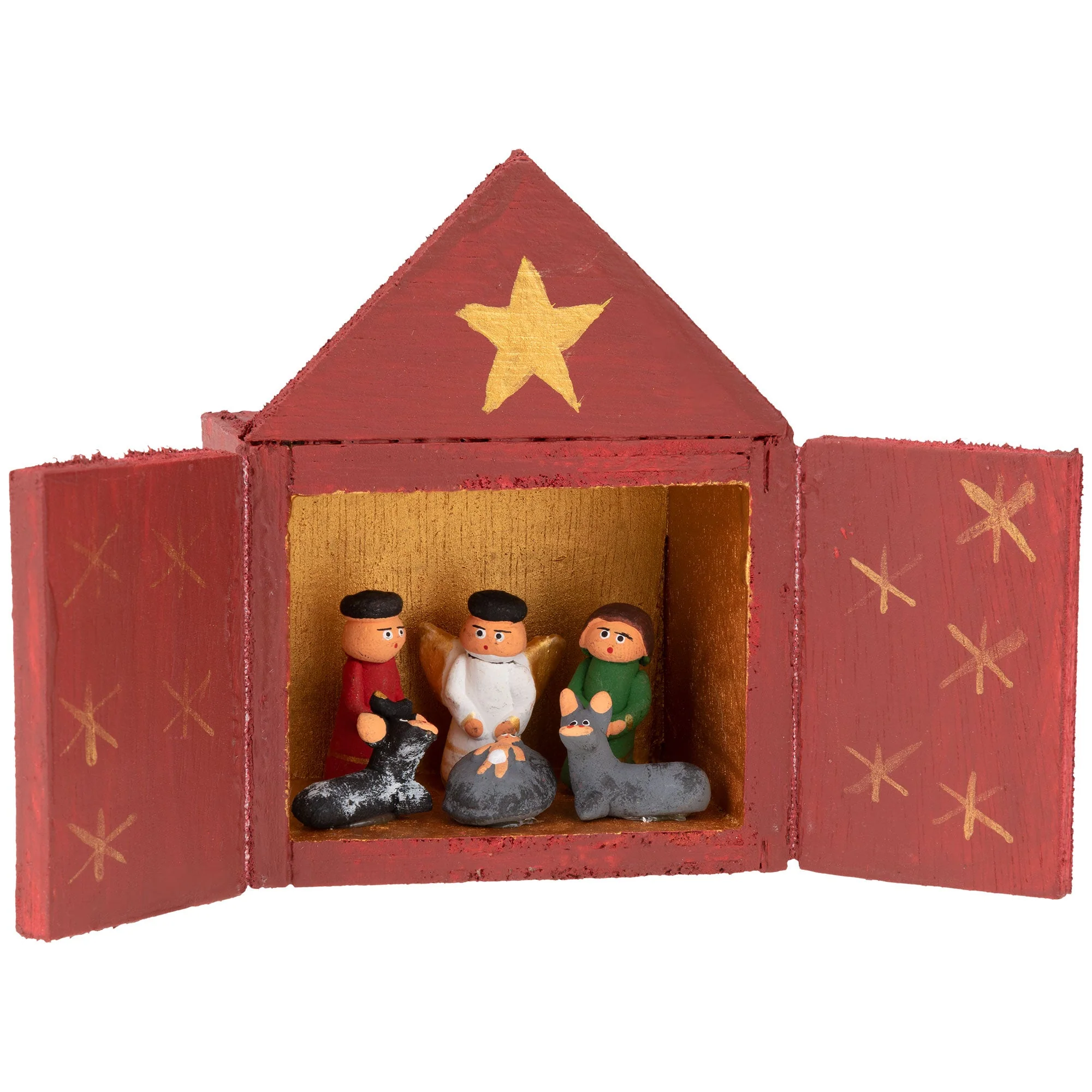 Guatemalan Nativity in a House - Image 4