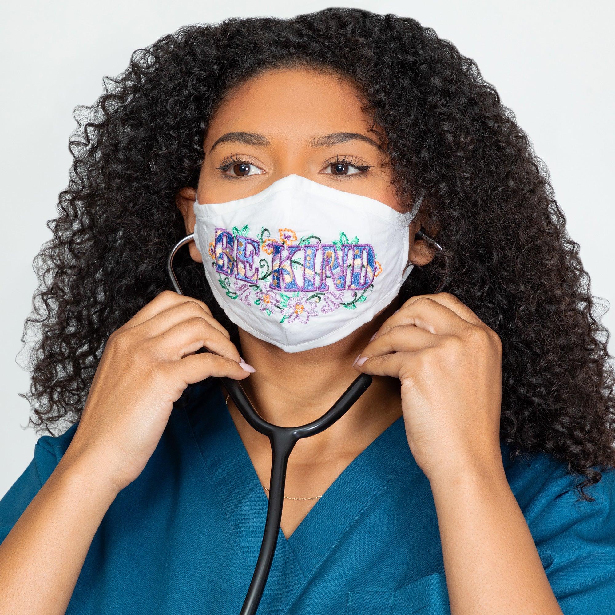 Read My Lips Embroidered Face Mask - Image 5