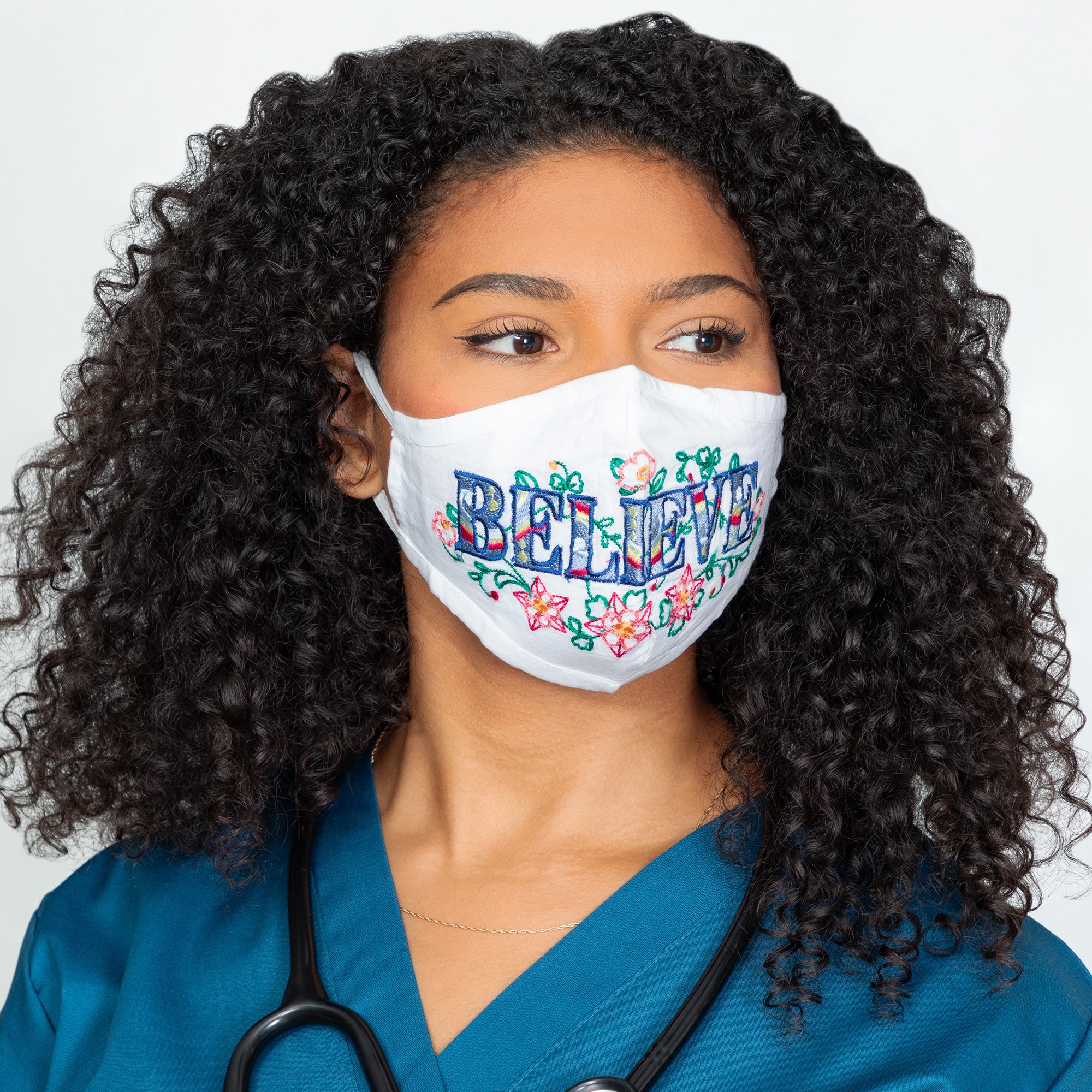 Read My Lips Embroidered Face Mask - Image 8