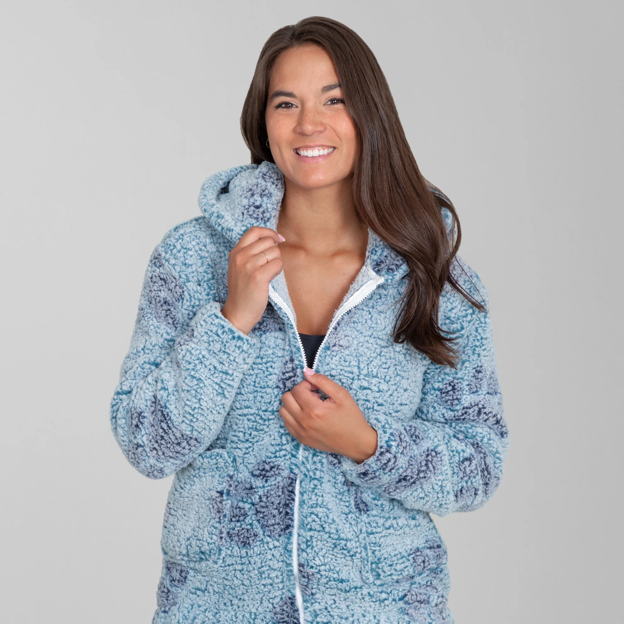 Cozy in Paws Plush Sherpa Fleece Hooded Jacket - Image 14