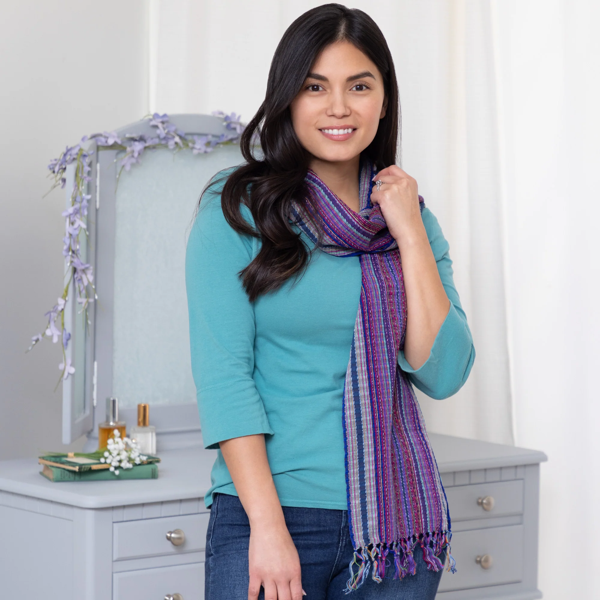 Kaleidoscope of Colors Scarf - Image 8