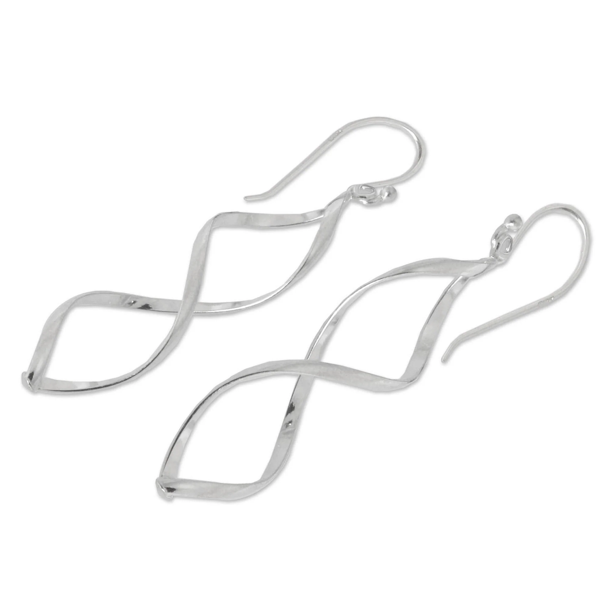 Sterling Silver Infinity Dangle Earrings - Image 3