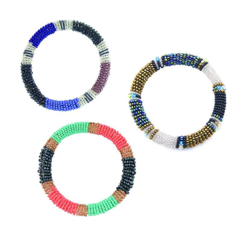Maasai Bangle Bracelet - Image 3