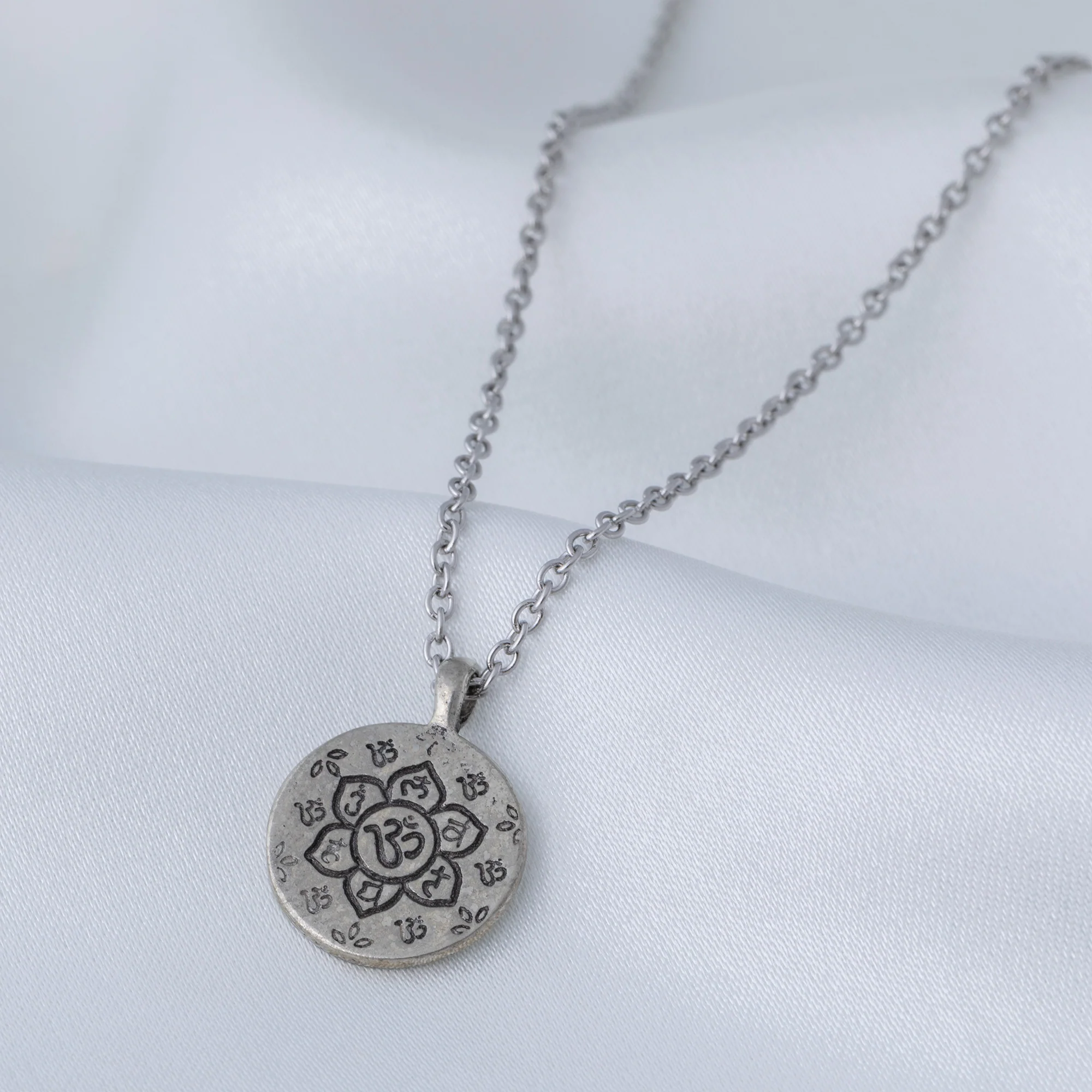 Mindfully Living Pewter Necklace - Image 11