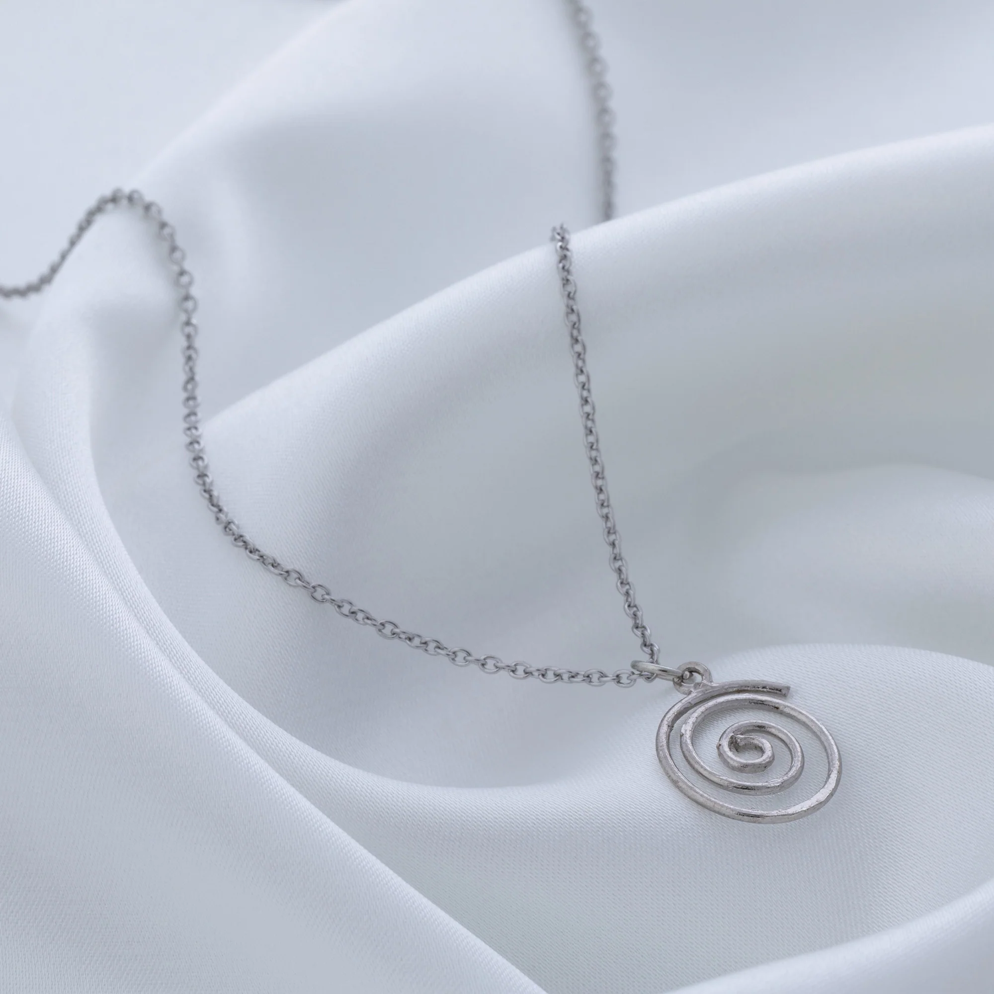 Mindfully Living Pewter Necklace - Image 7