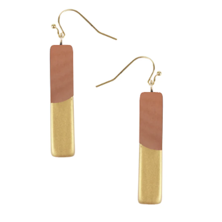 Oro Bar Earrings - Image 3