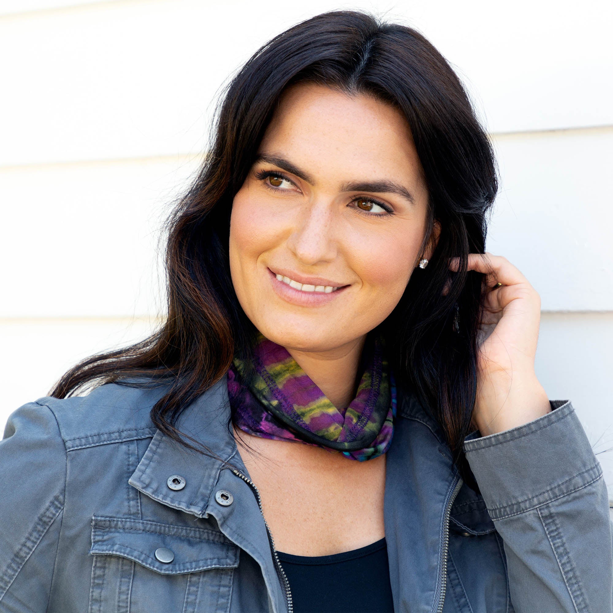 Tie-Dye Gaiter Face Mask - Image 2