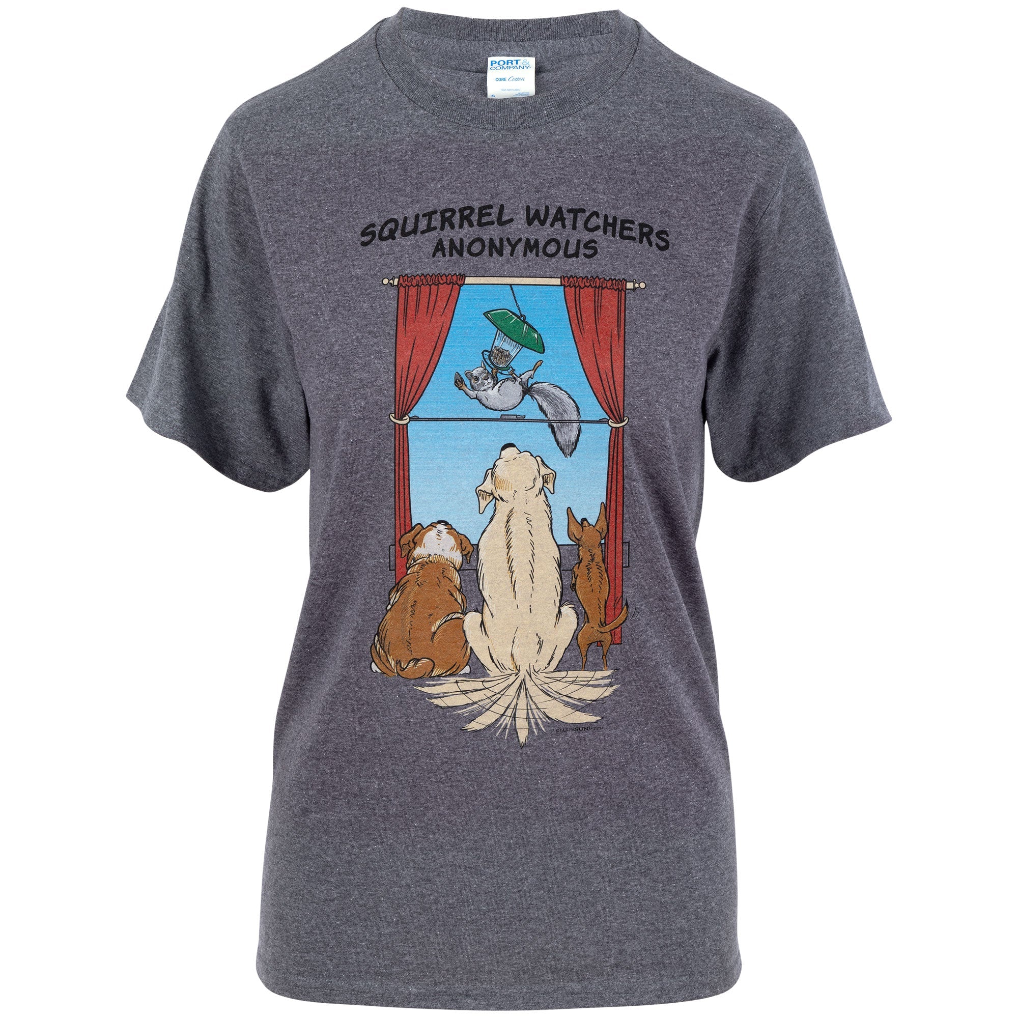 Squirrel Watchers Anonymous T-Shirt - Image 2