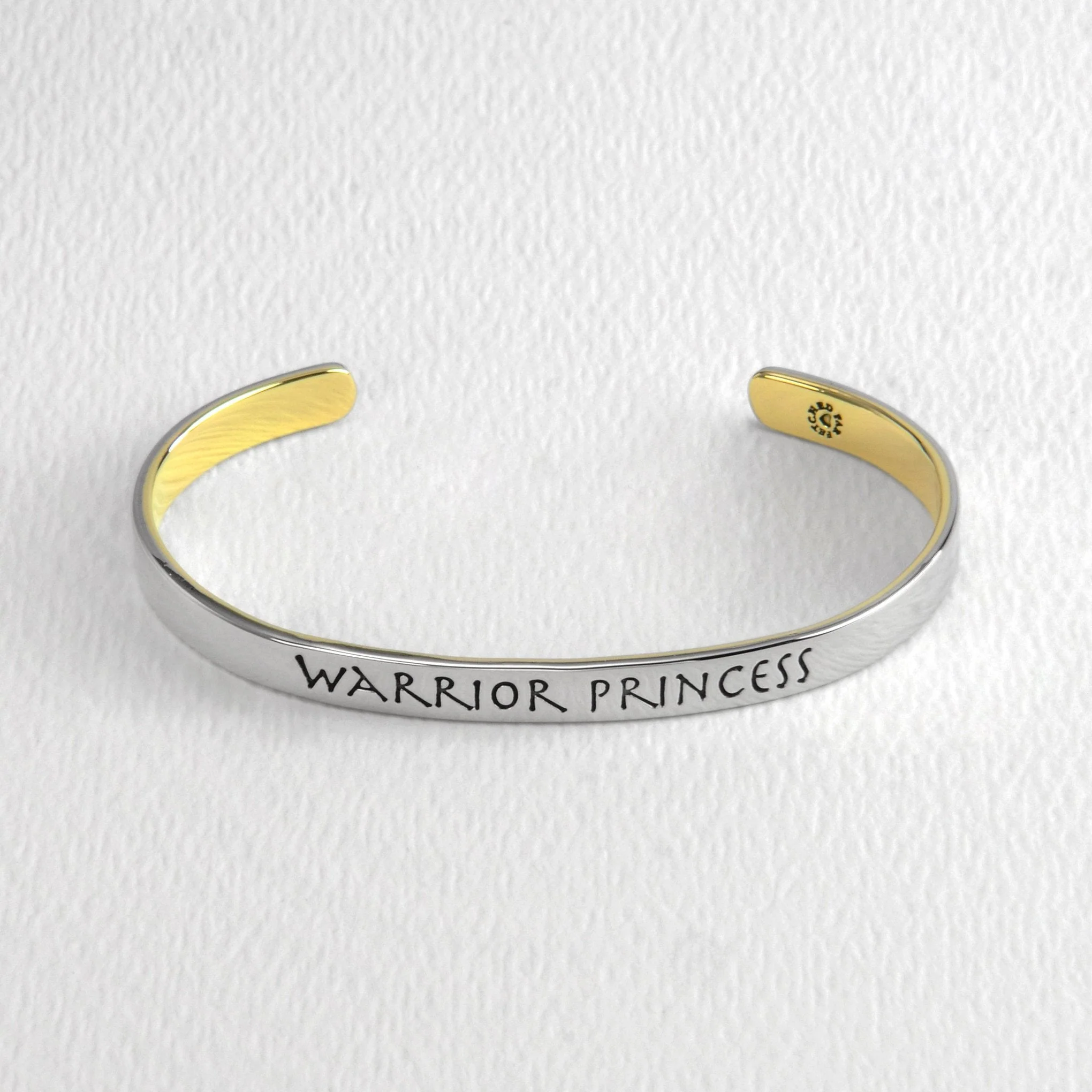 Warrior Princess Mixed Metals Cuff Bracelet - Image 2