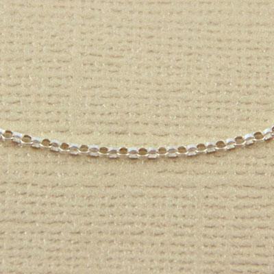 Mini Rollo Sterling Silver 18 Inch Chain - Image 2
