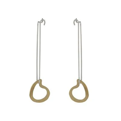 Enchanting Gold-Dipped Earrings - Image 2