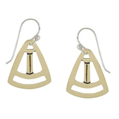 Ztepos Brass Earrings - Image 2