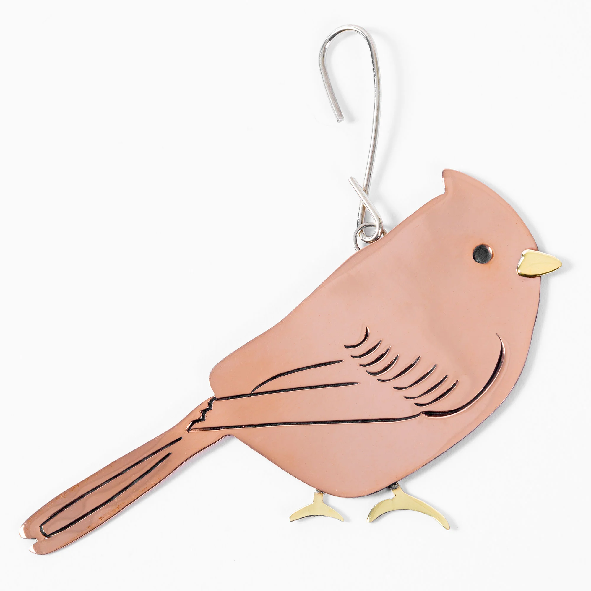 Brilliant Bird Mixed Metals Ornament - Image 11