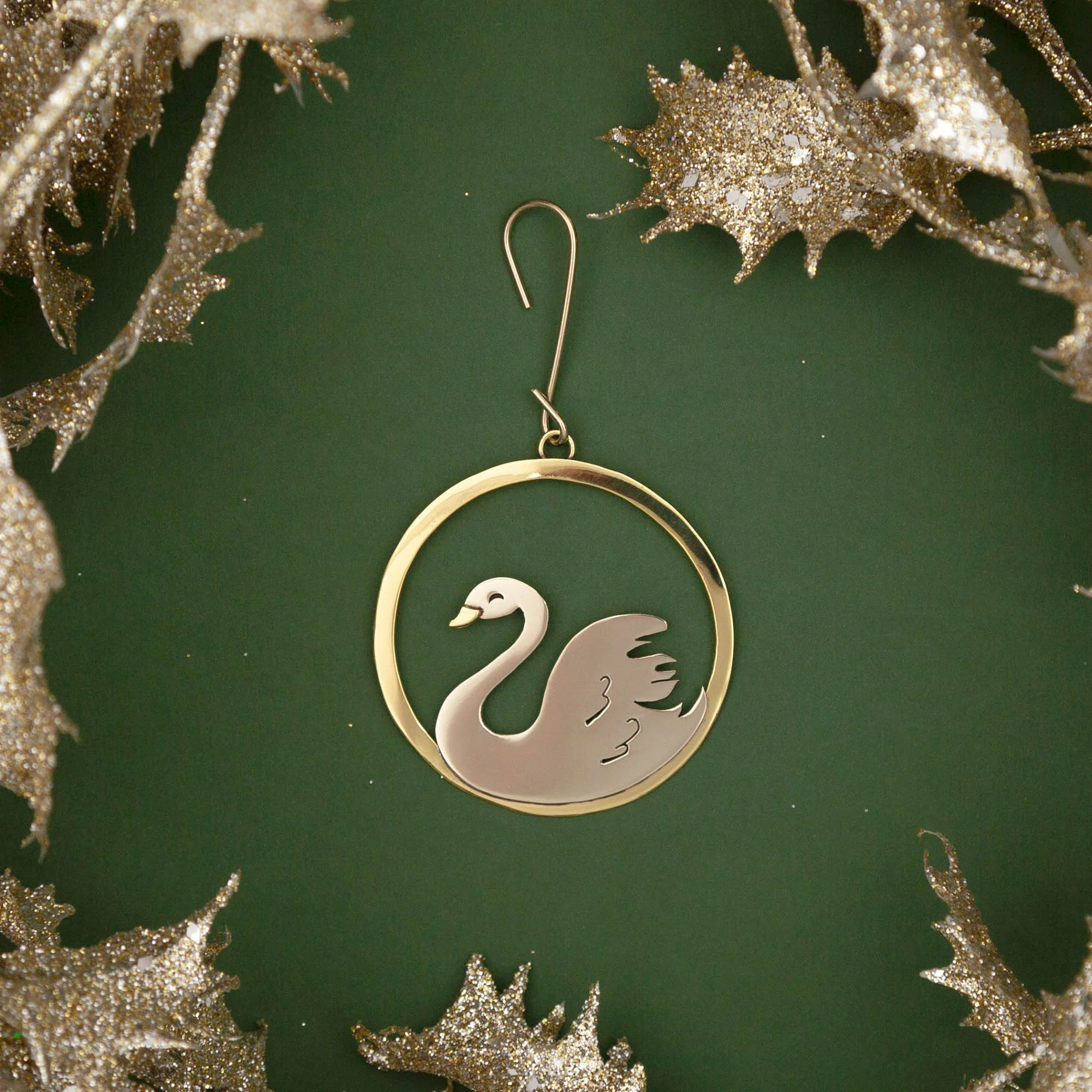 Brilliant Bird Mixed Metals Ornament - Image 2