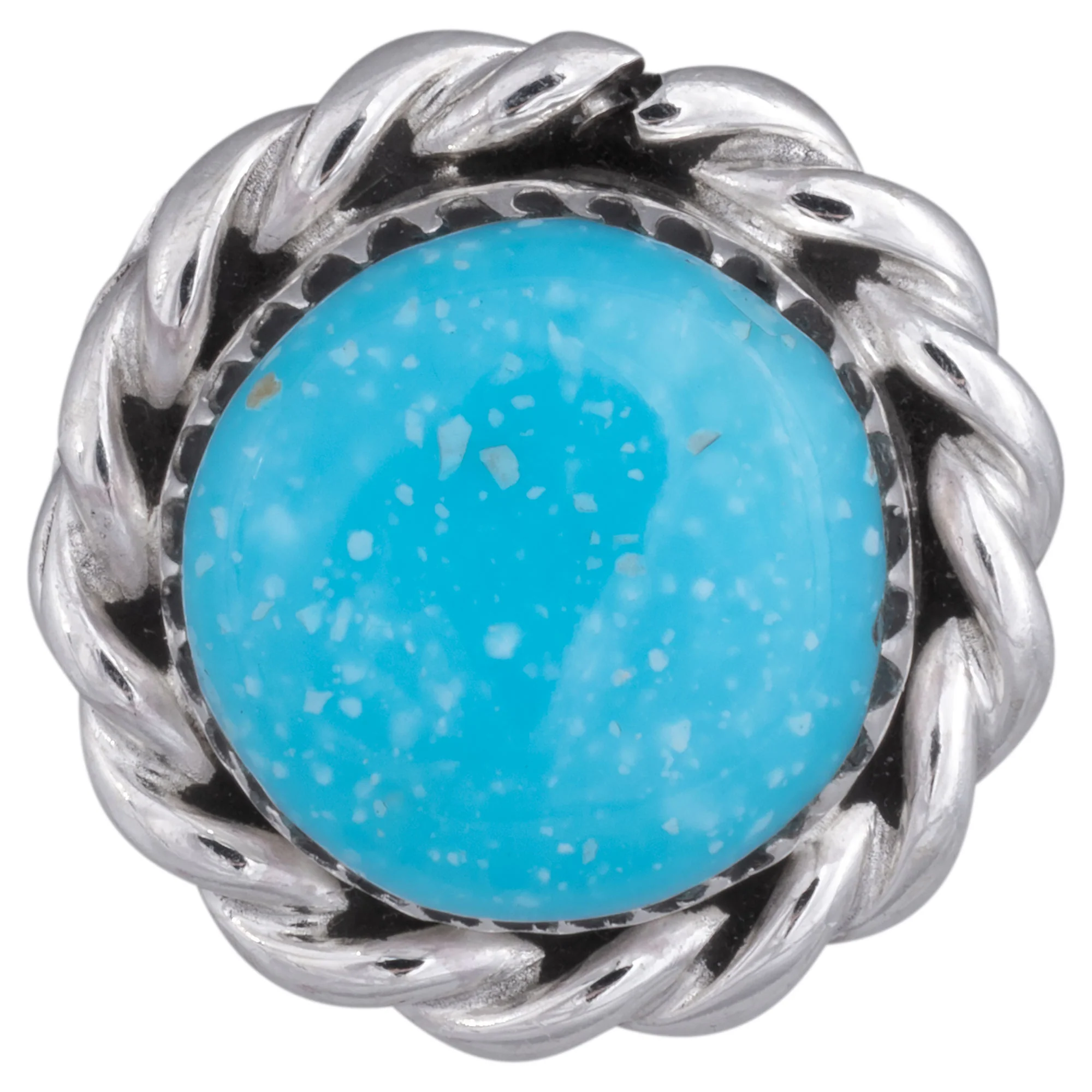 Sterling Zuni Twisted Post Earrings - Image 3