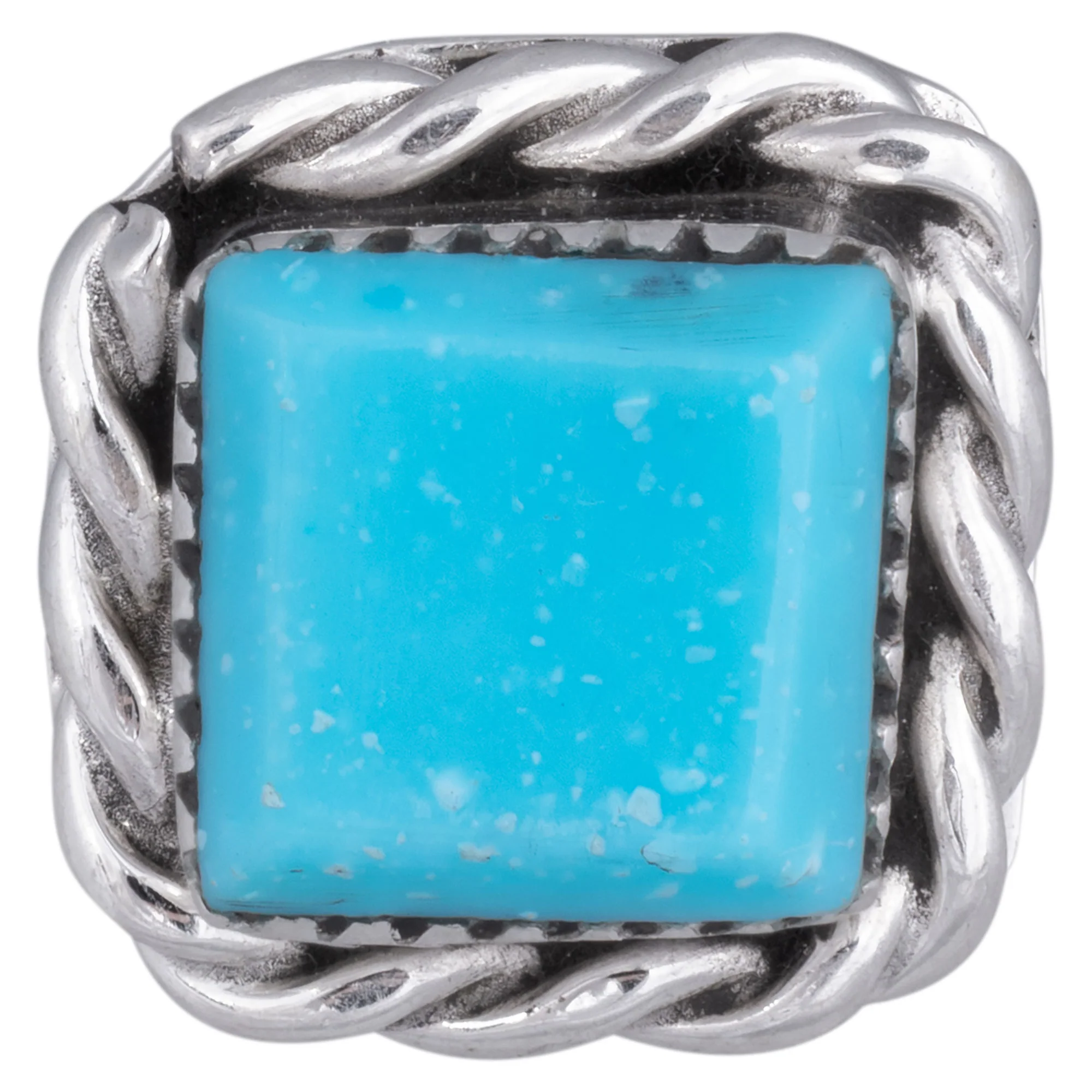 Sterling Zuni Twisted Post Earrings - Image 5