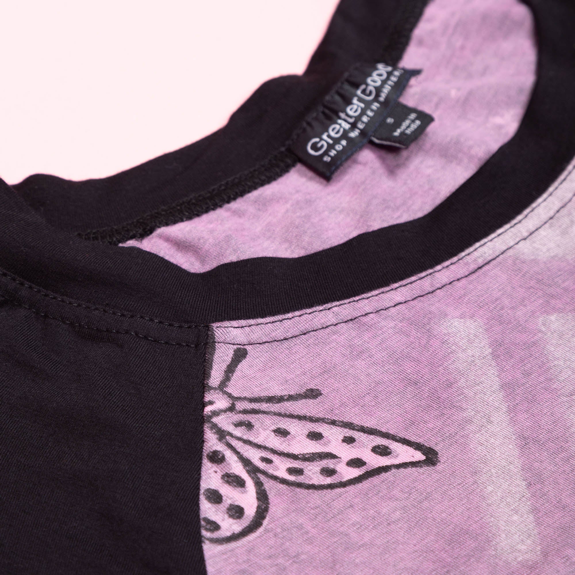 Butterflies & Diamonds Jersey Top - Image 5