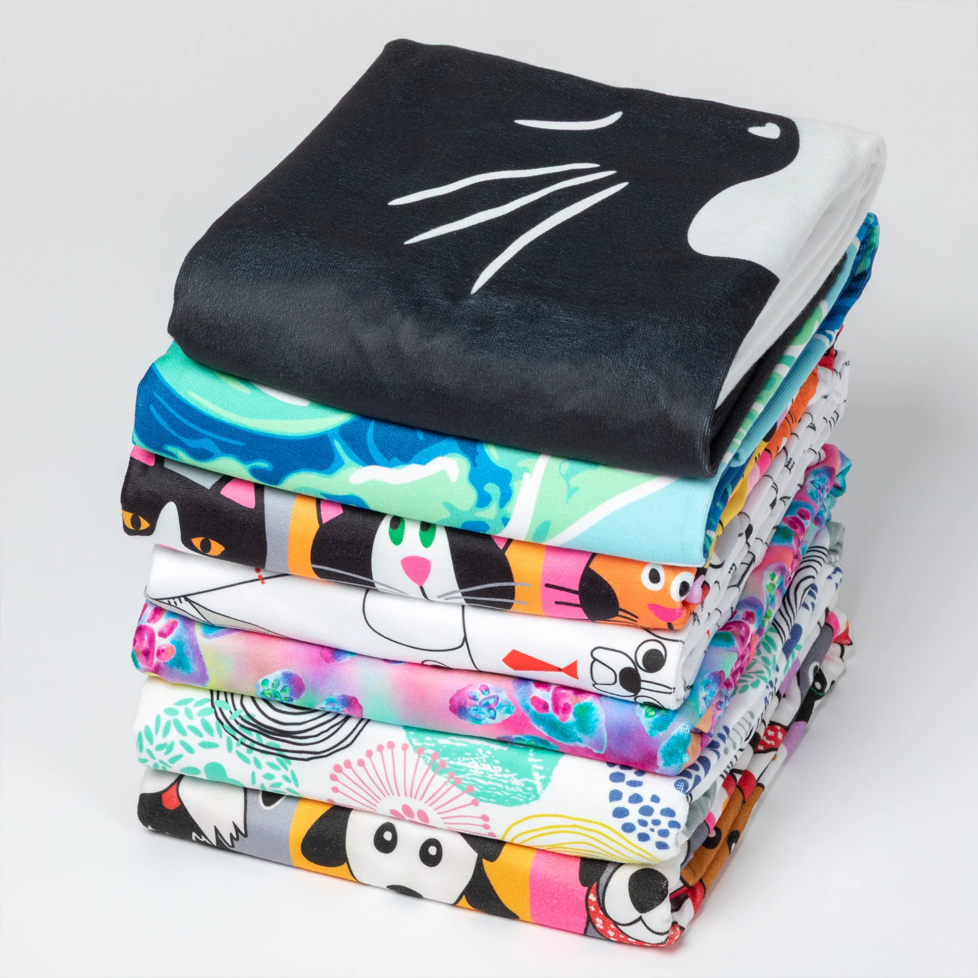 Paw Print Oversized Beach Towel