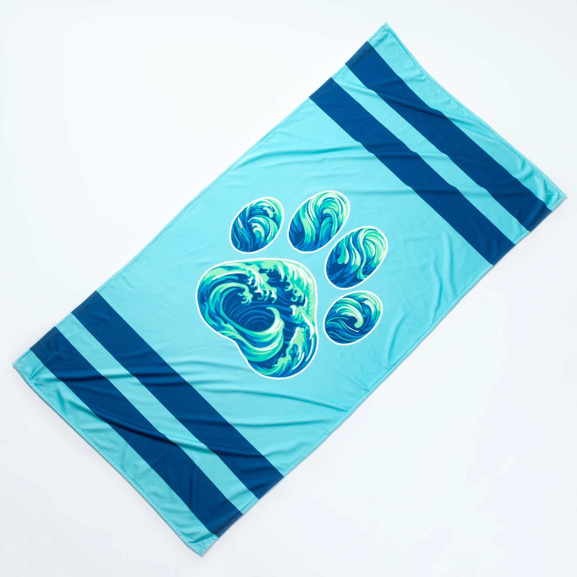 Paw Print Oversized Beach Towel - Image 28