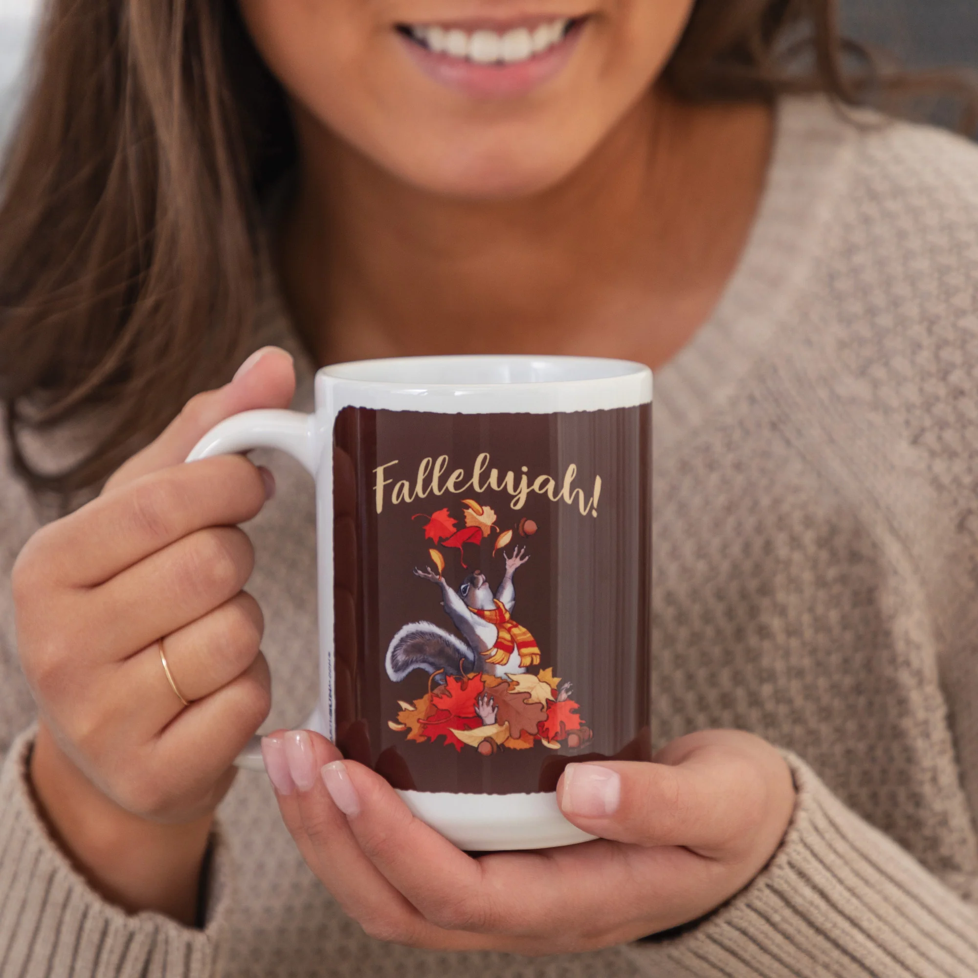 Fallelujah! Squirrel Mug - Image 2