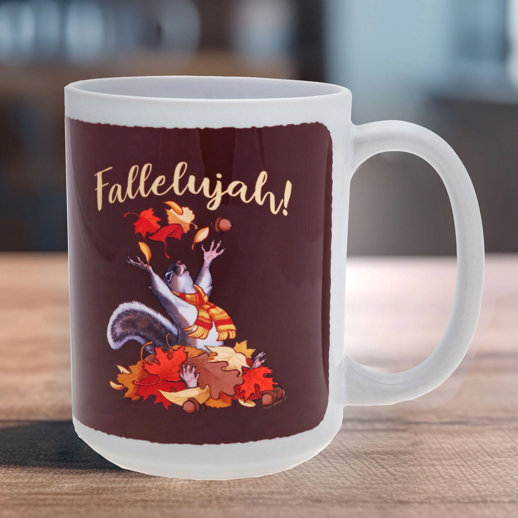 Fallelujah! Squirrel Mug - Image 3