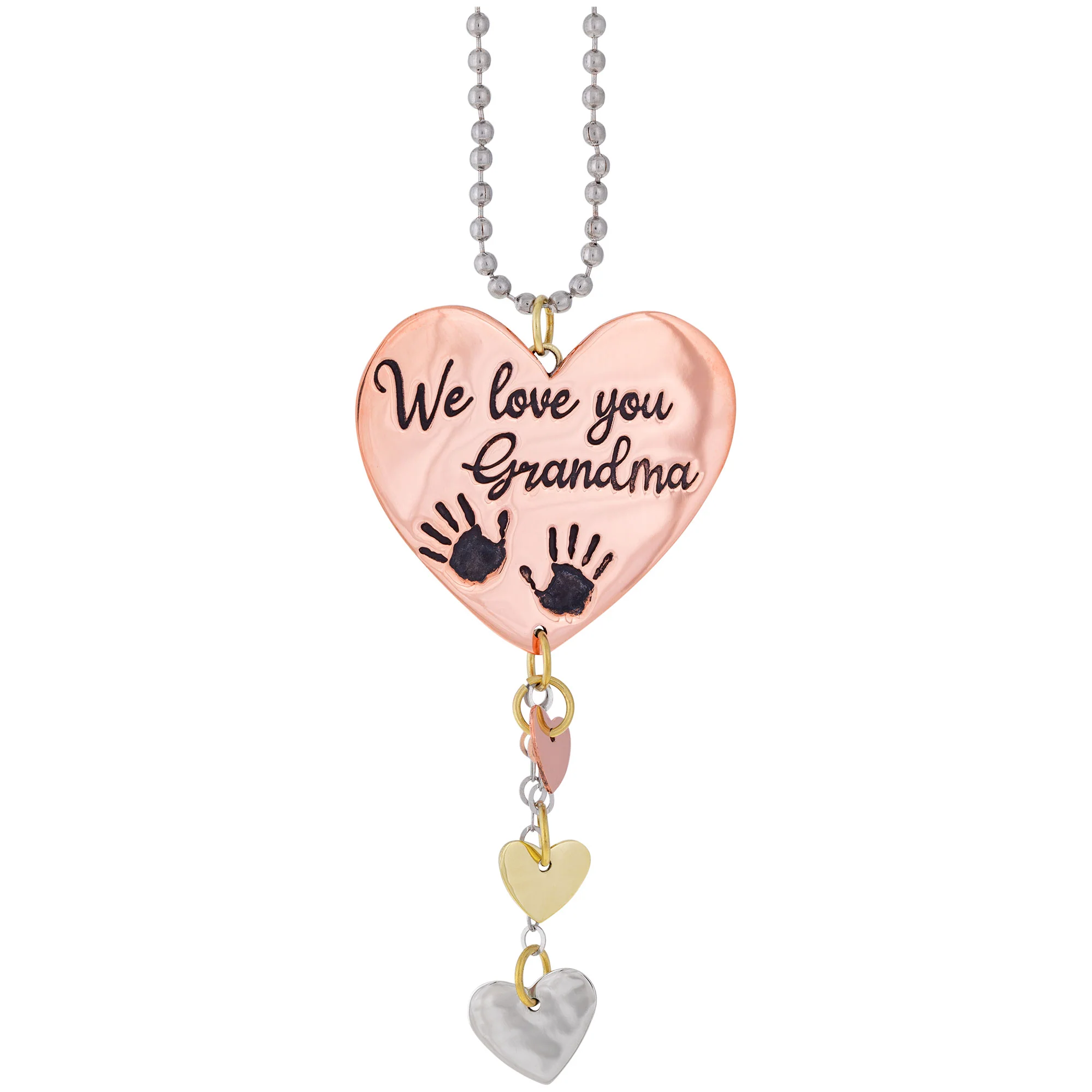 Best Grandma Mixed Metal Car Charm - Image 2