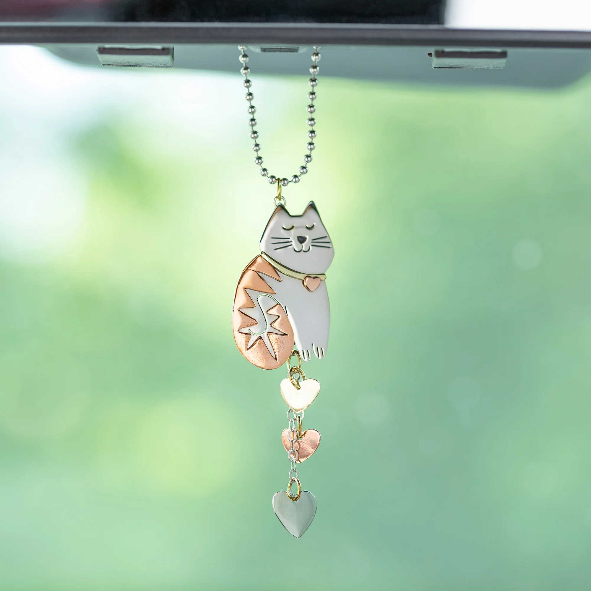 Pet Parent Mixed Metal Car Charm - Image 10