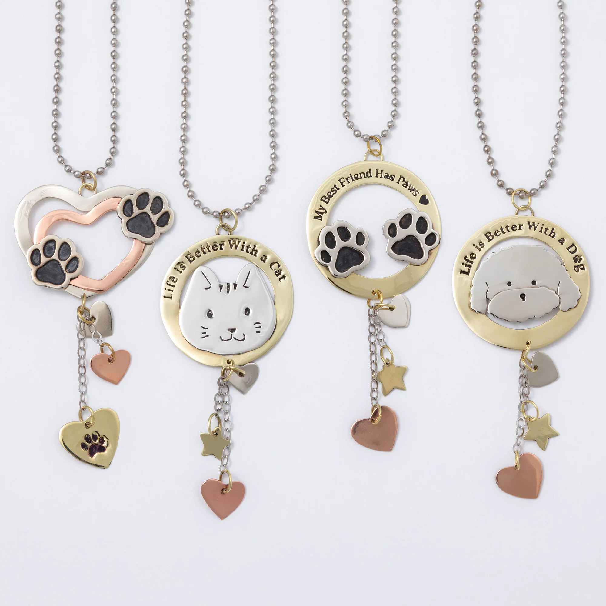 Pet Parent Mixed Metal Car Charm - Image 18