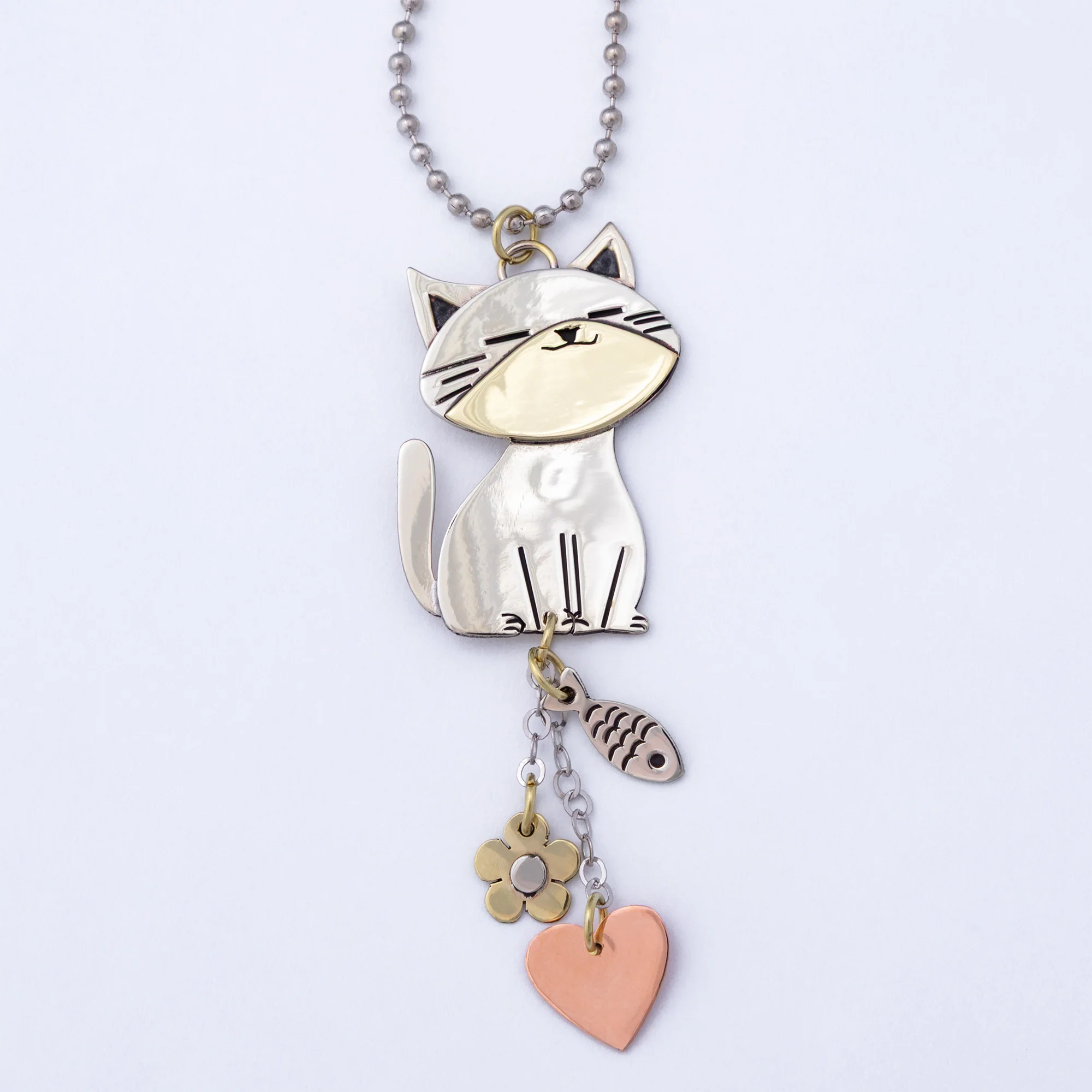 Pet Parent Mixed Metal Car Charm - Image 19