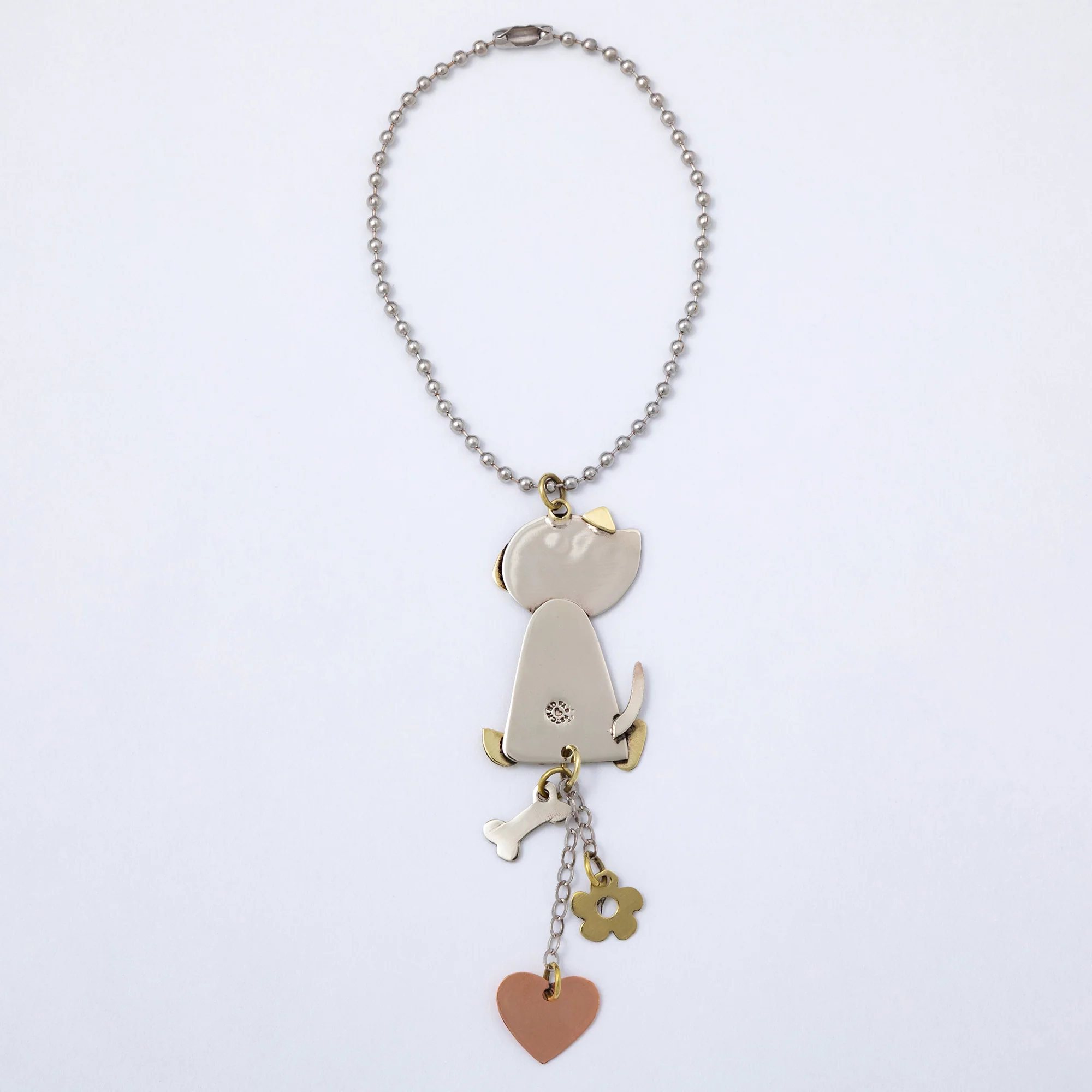 Pet Parent Mixed Metal Car Charm - Image 24