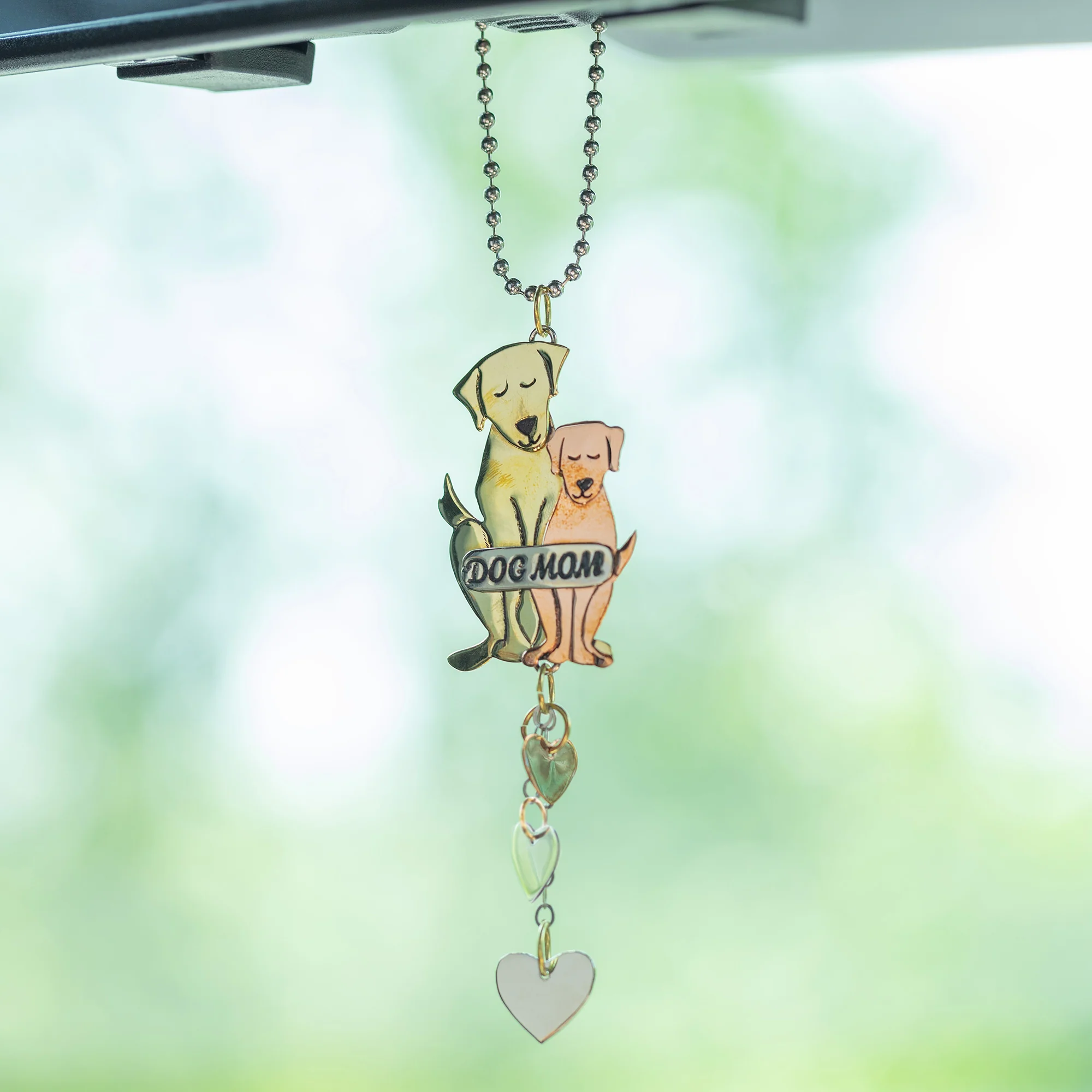 Pet Parent Mixed Metal Car Charm - Image 3