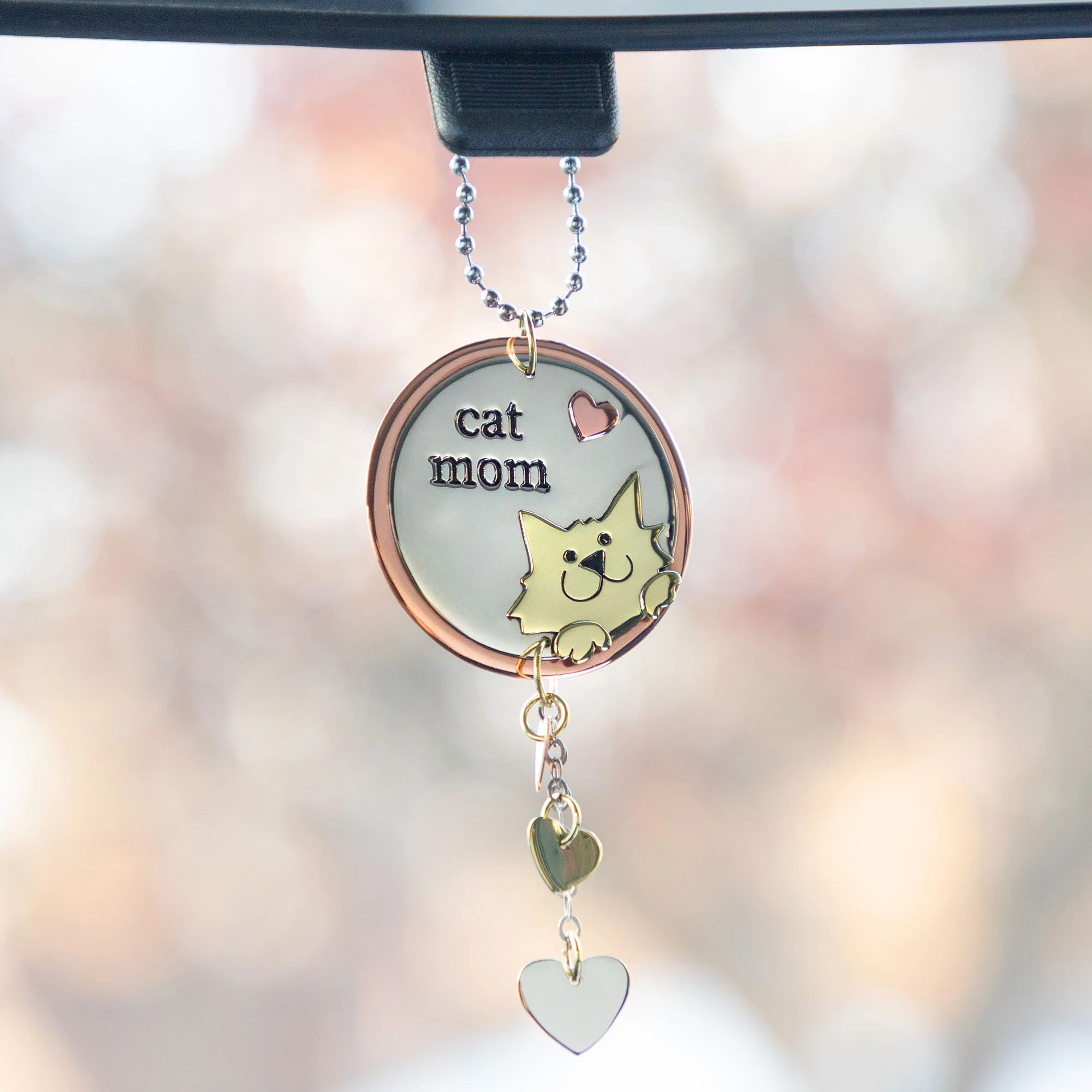 Pet Parent Mixed Metal Car Charm - Image 5