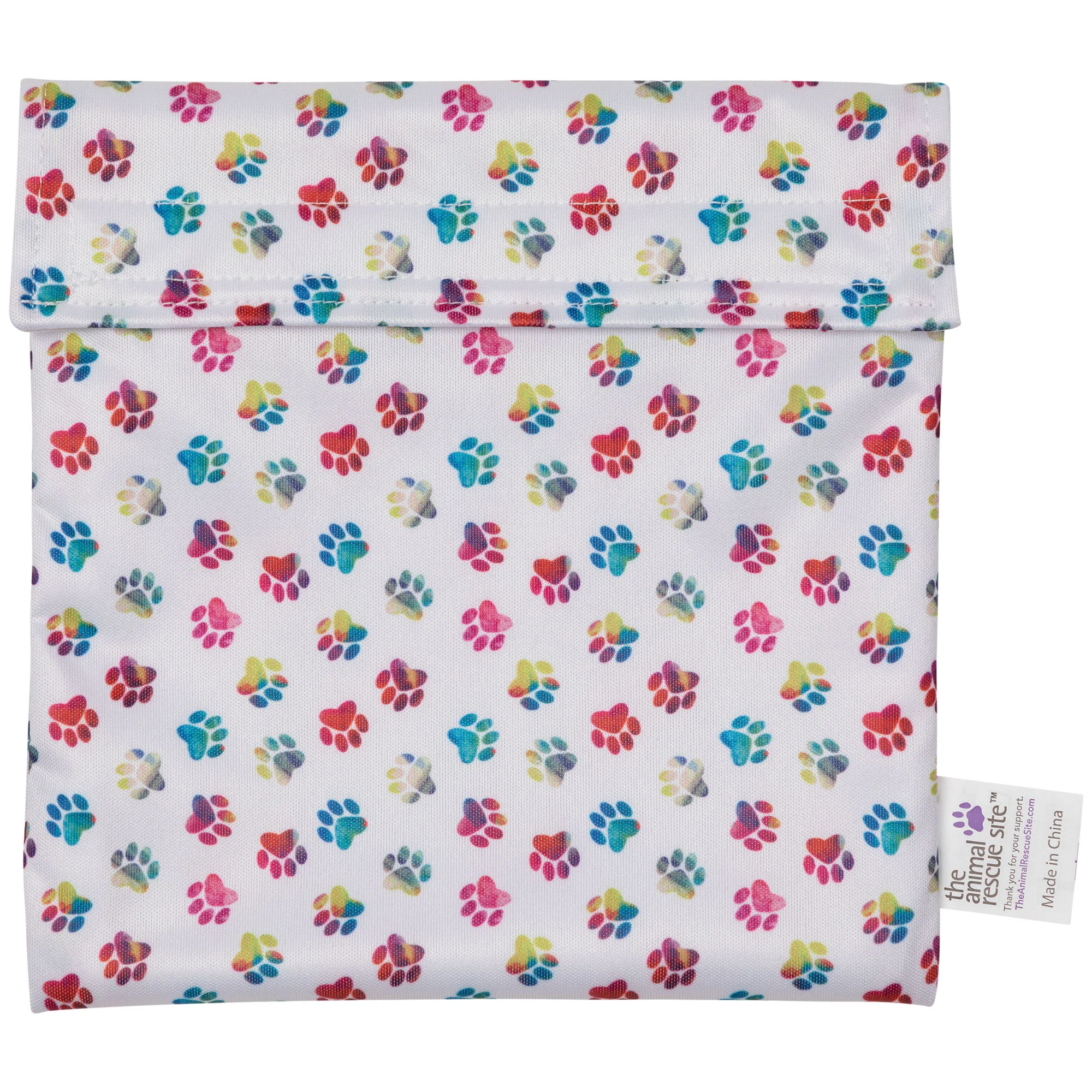 Paw Print Reusable Snack Pouch - Set of 2 - Image 11