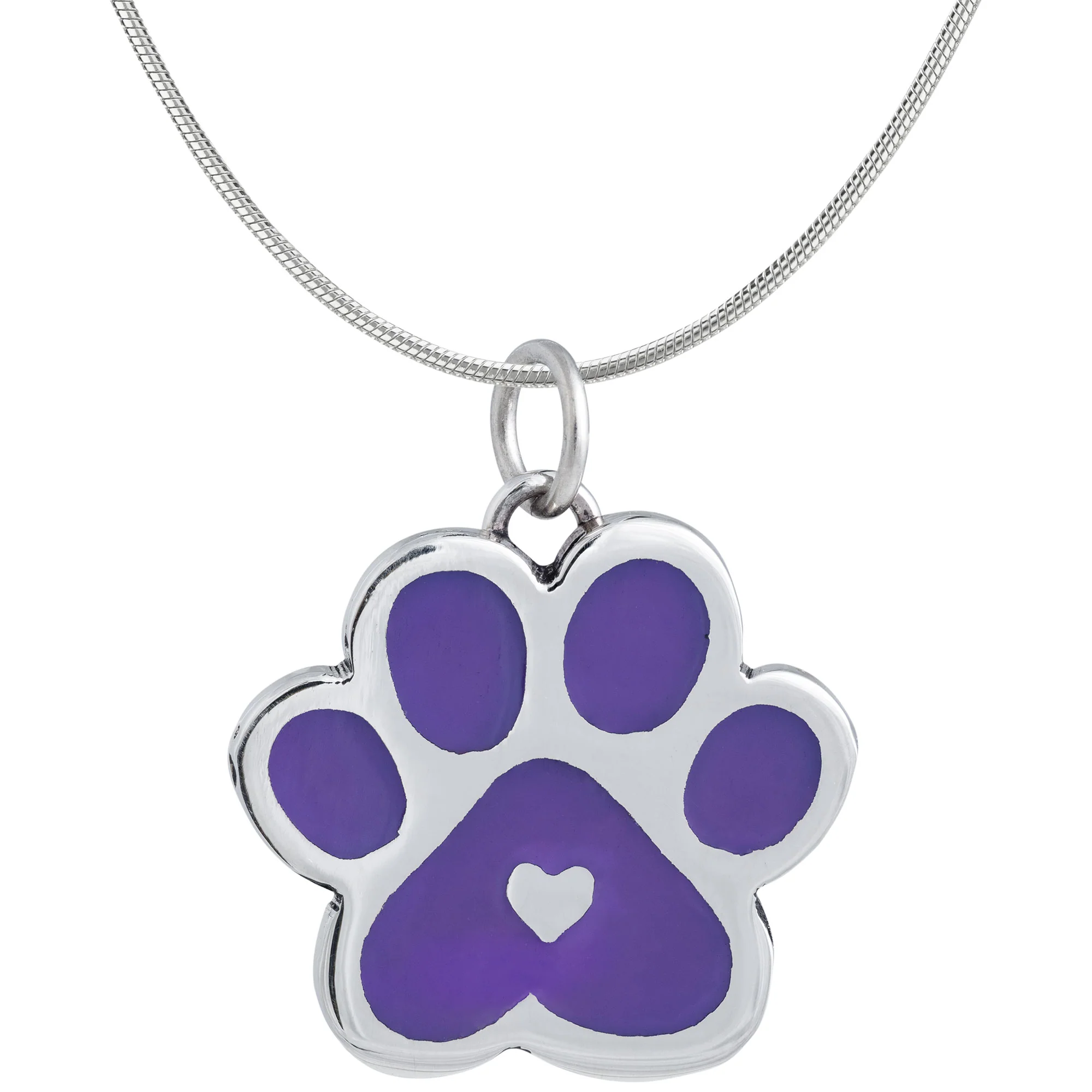 Paw Print Beats In My Heart Necklace - Image 2