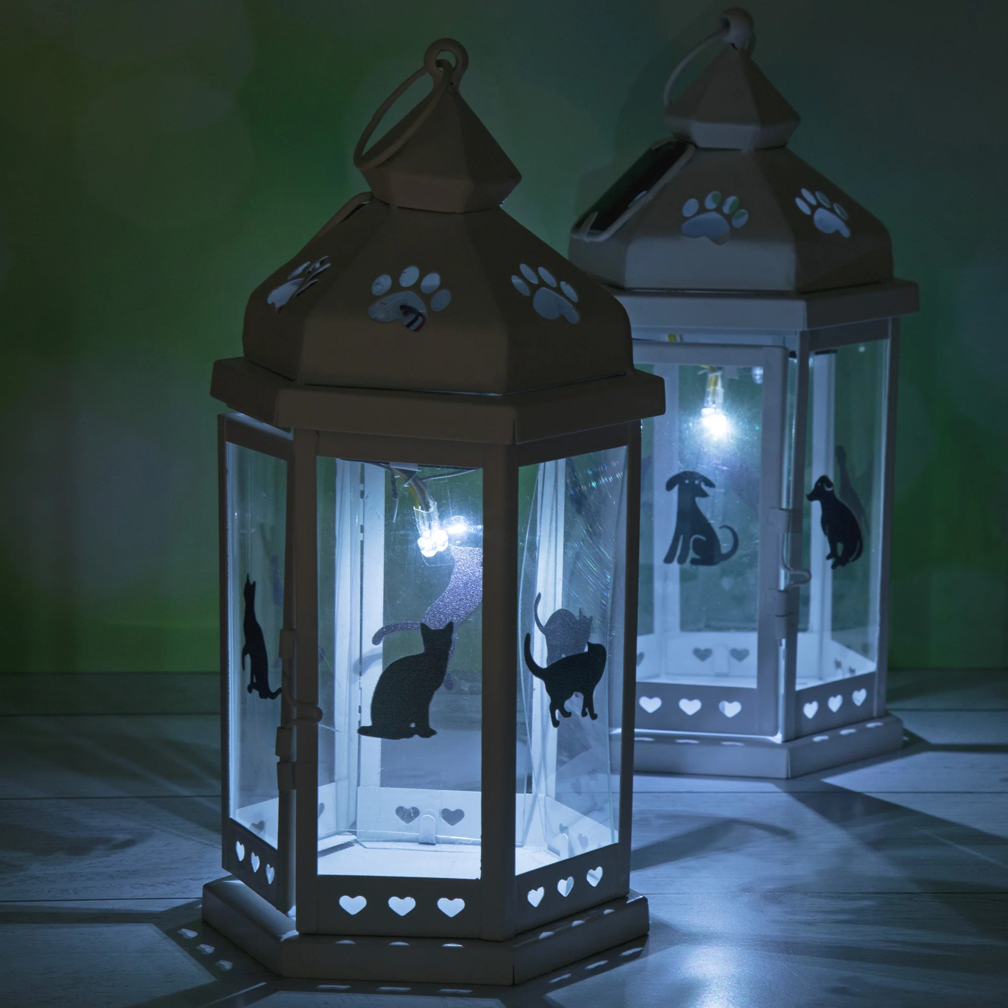 Pet Silhouette Solar Lantern - Image 3