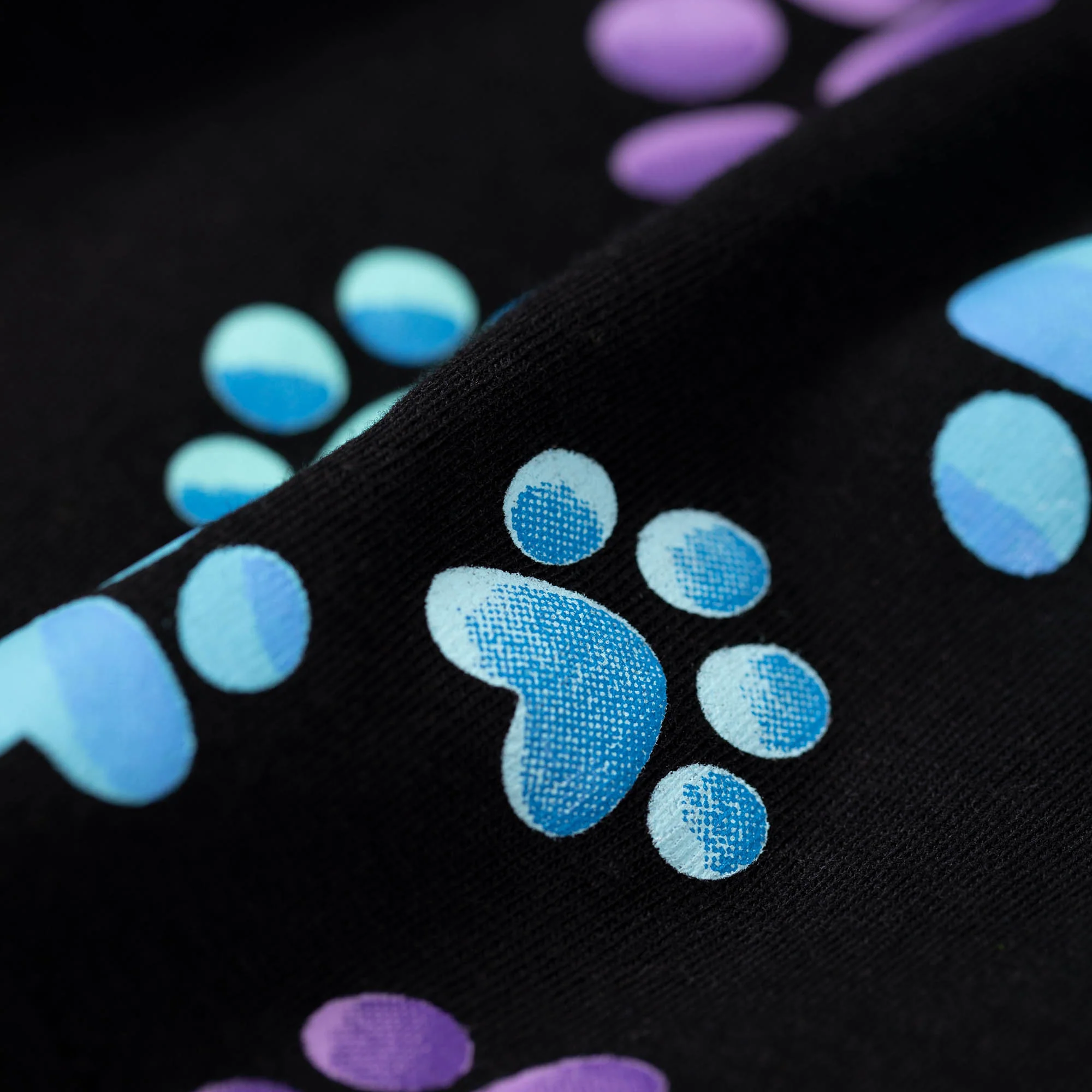Tumbling Paws Gradient Short Sleeve T-Shirt - Image 7