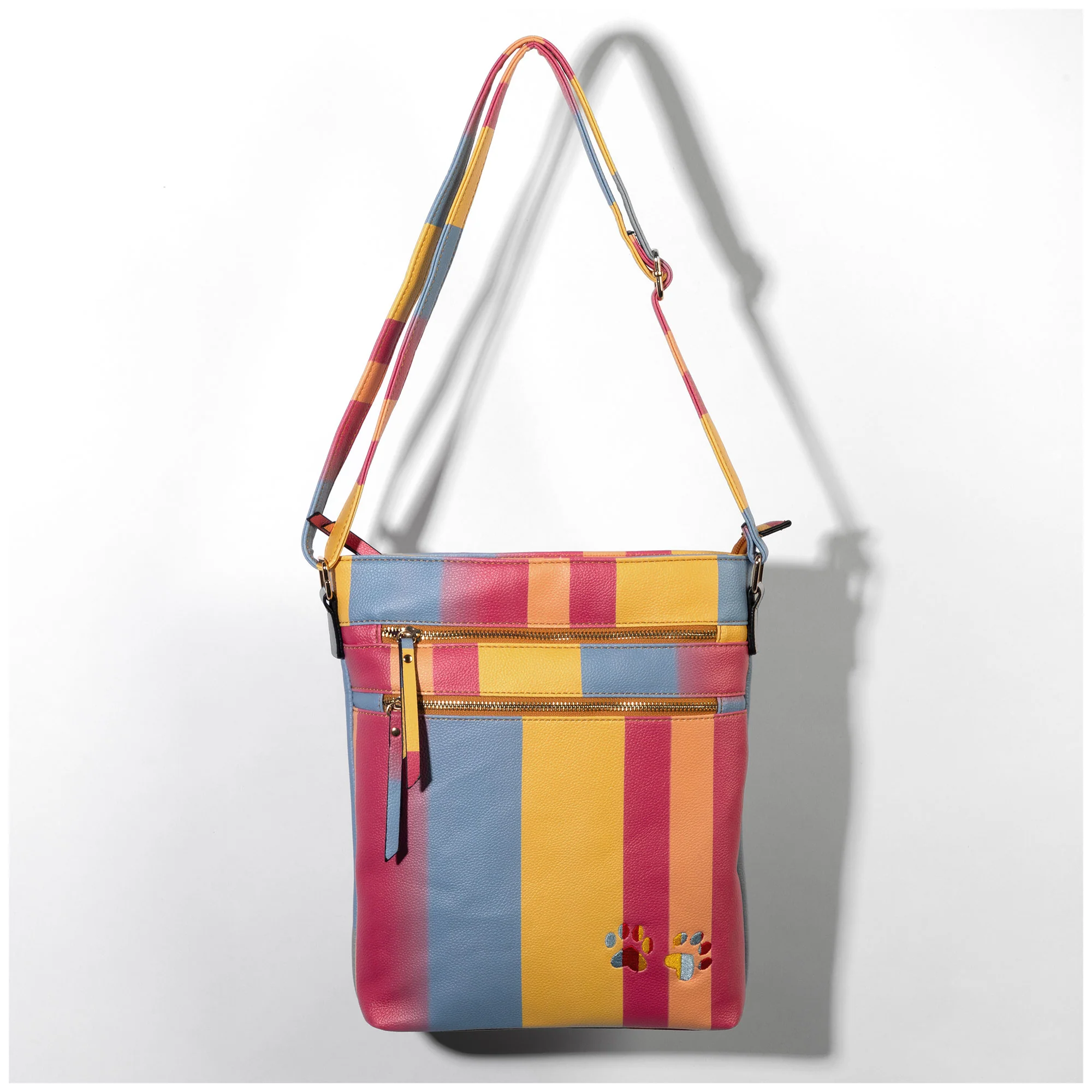 Ombre Paws Crossbody Bag - Image 3