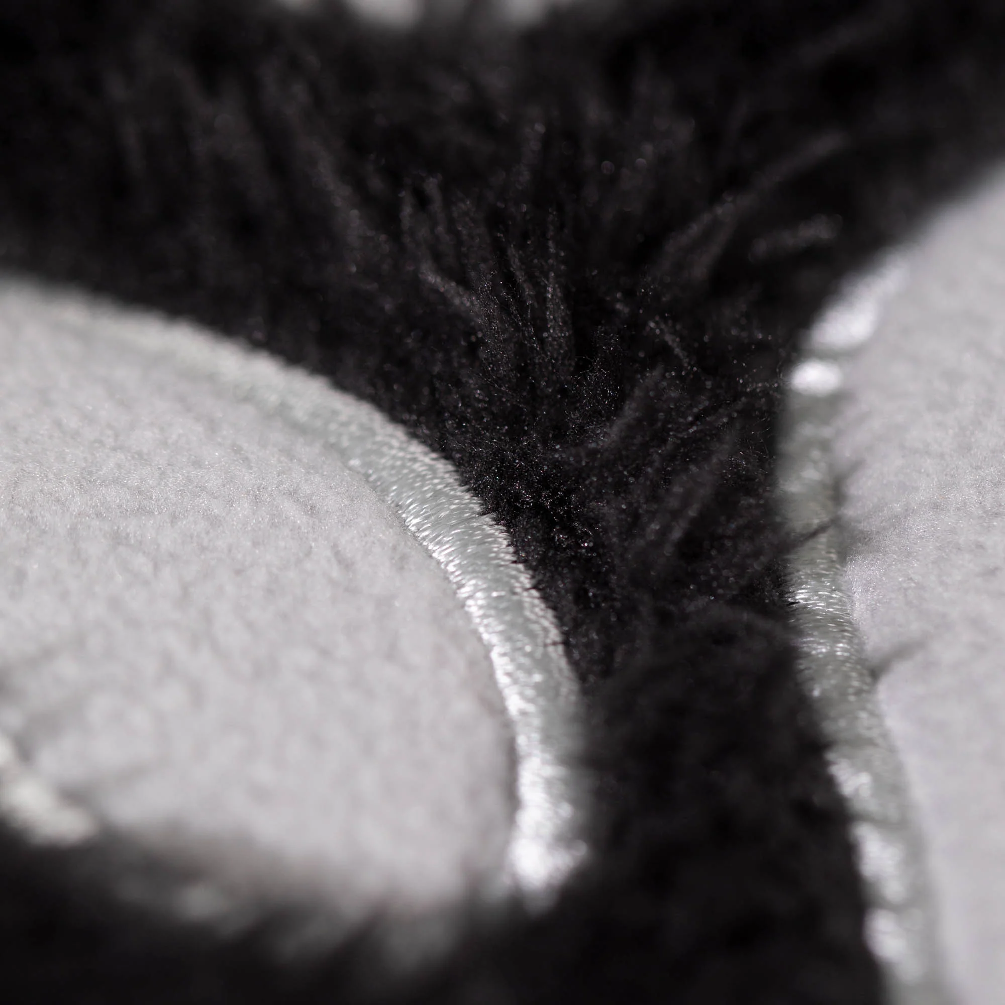 Plush Sherpa Fleece Paw Print Crewneck Pullover - Image 12