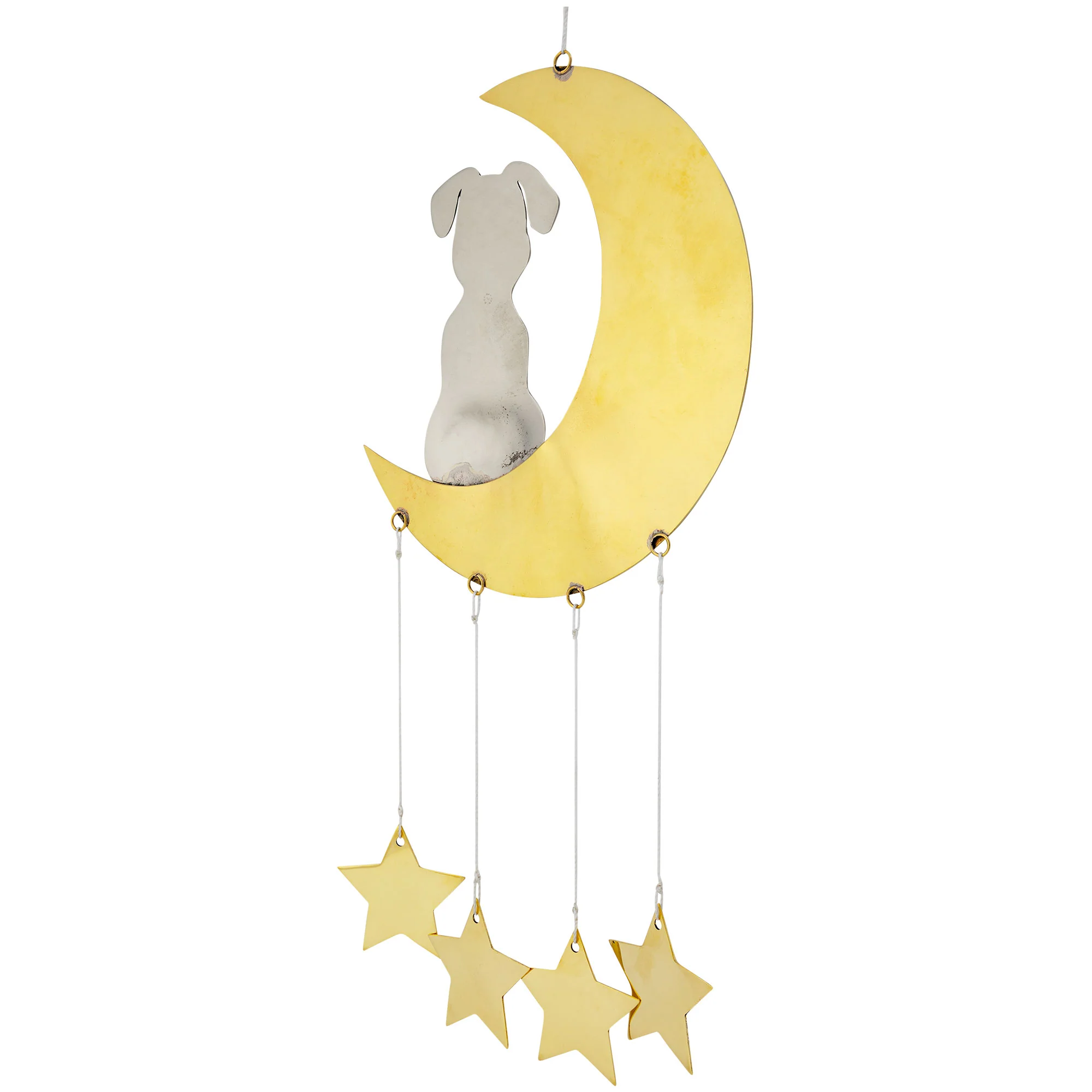 Moonlight Dog Mixed Metal Wind Chime - Image 5
