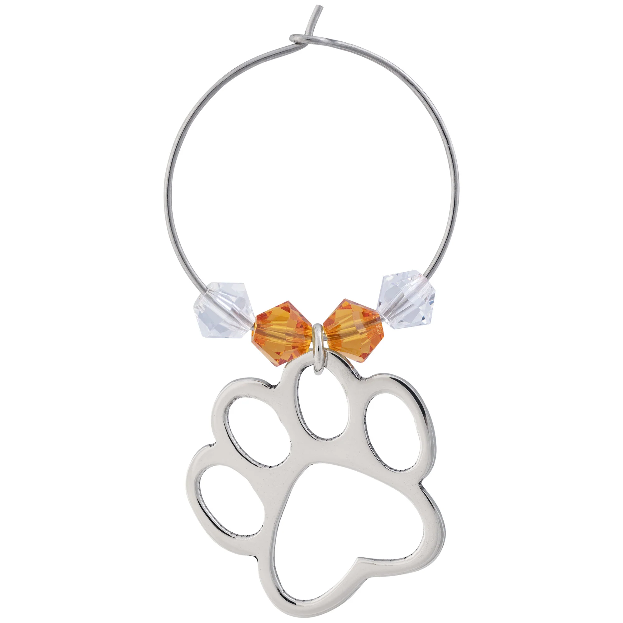 Paw Prints Wine Charms - Set of 4 - Image 5