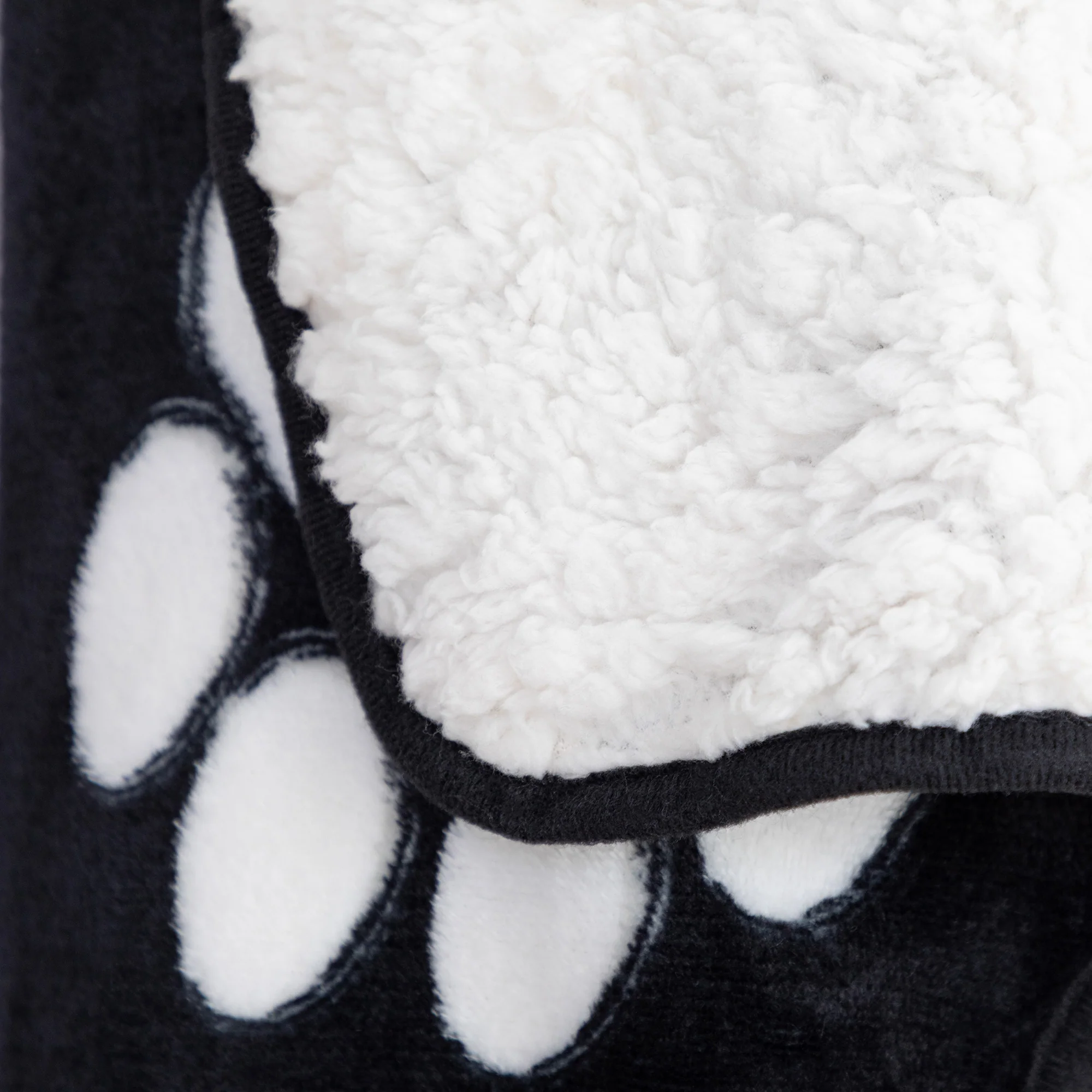 Paw Print Plush Sherpa Fleece-Lined Vest - Image 11