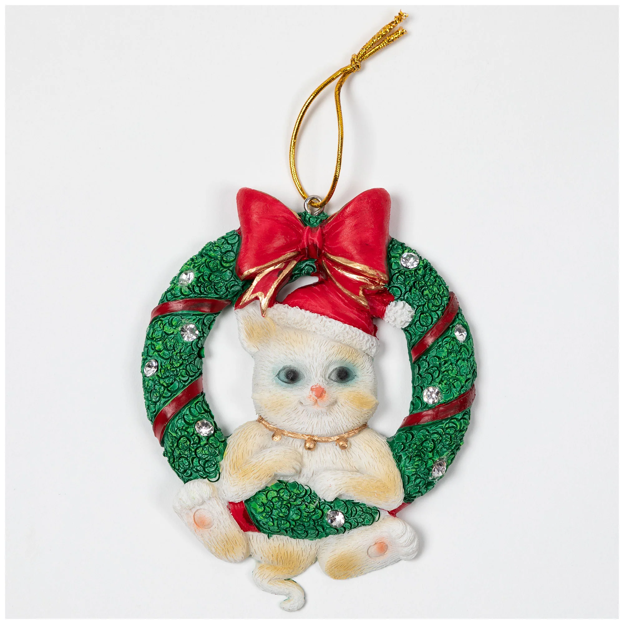 Merry Christmas Wreath Ornament - Image 7